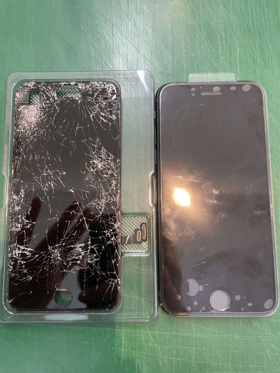 iPhoneSE3の液晶交換の修理を承りました-スマホ修理工房和光市駅北口店-