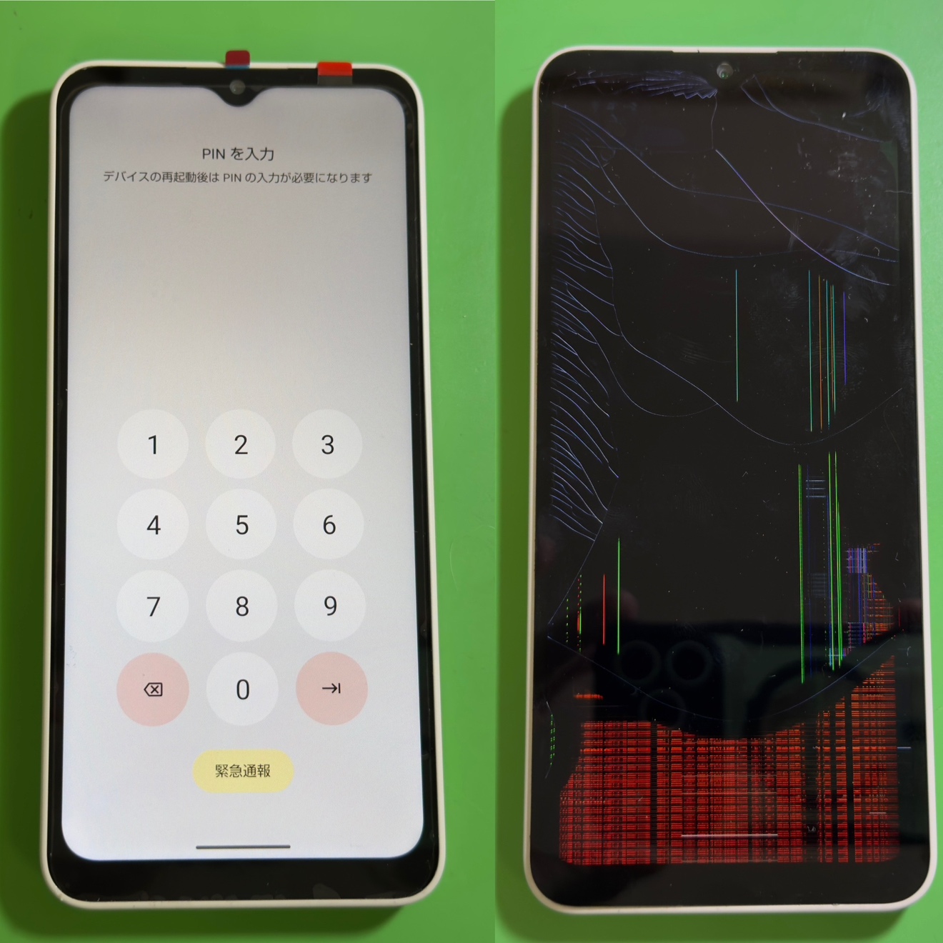 AQUOSwish4（アクオス ウィッシュ4）液晶破損による画面交換【中央林間店】