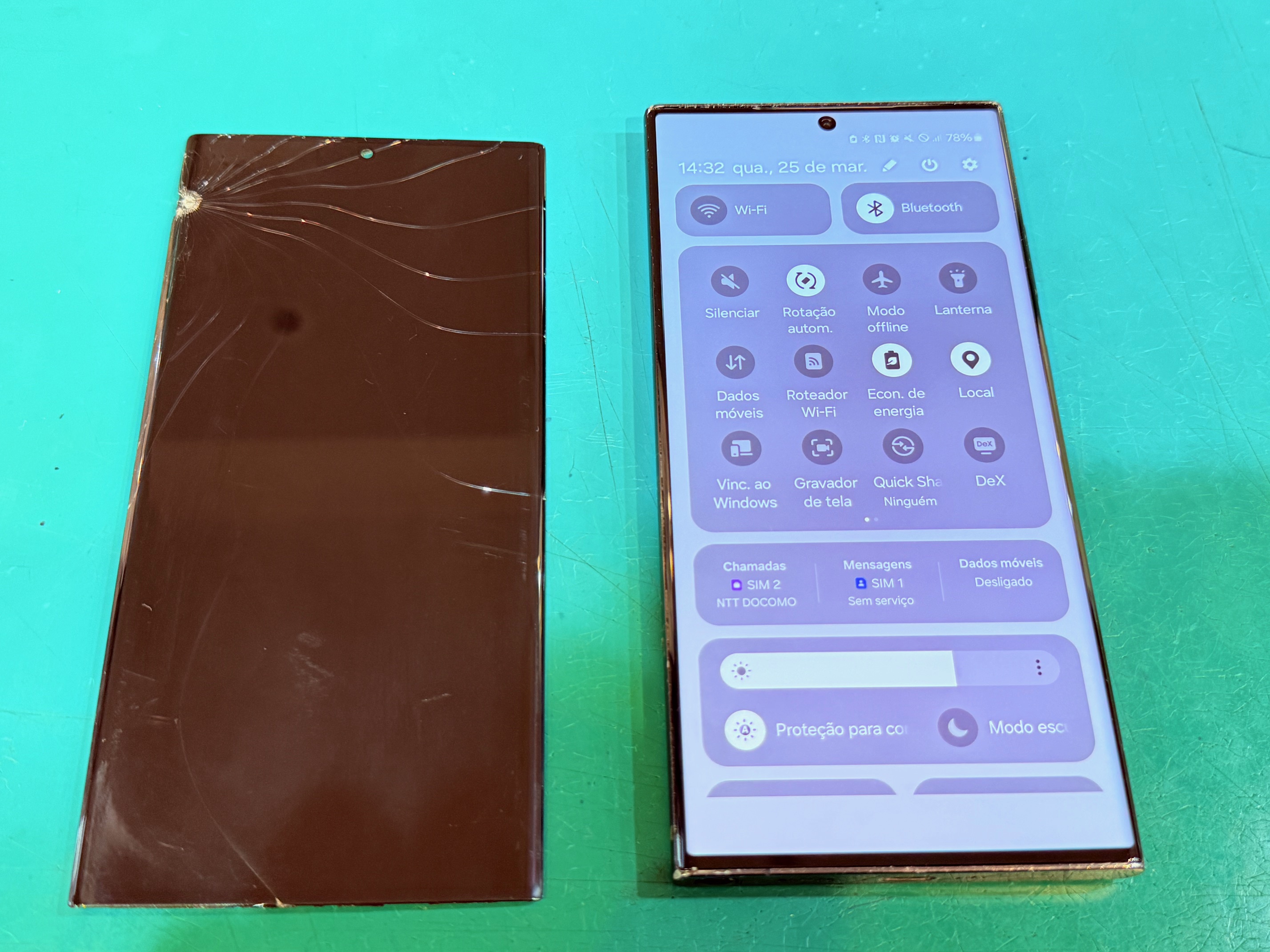 Galaxy S23 Ultra 有機EL画面割れ修理は即日対応！表示不良も改善