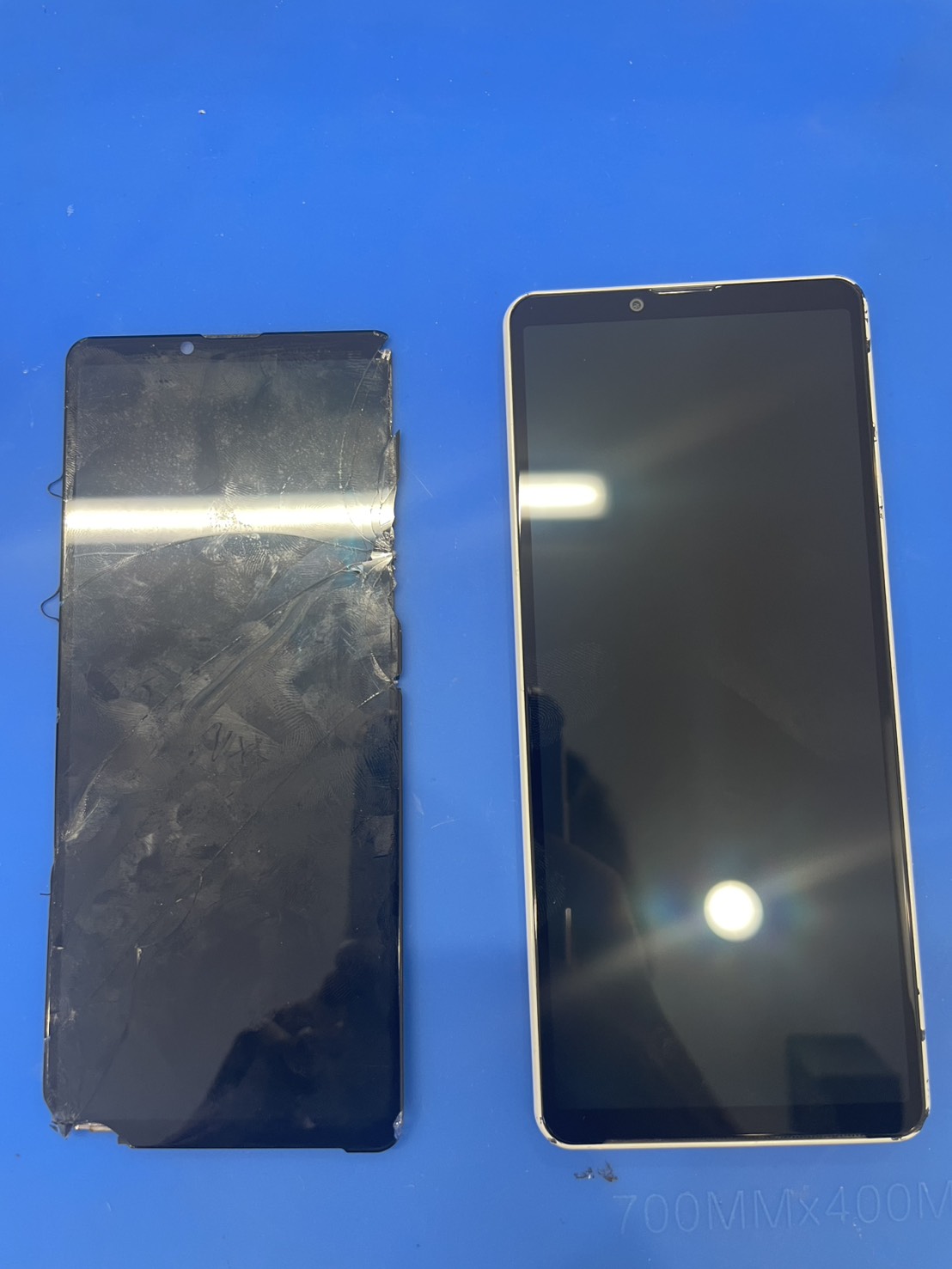 Xperia10Ⅳの液晶交換の修理を承りました-スマホ修理工房和光駅前店-