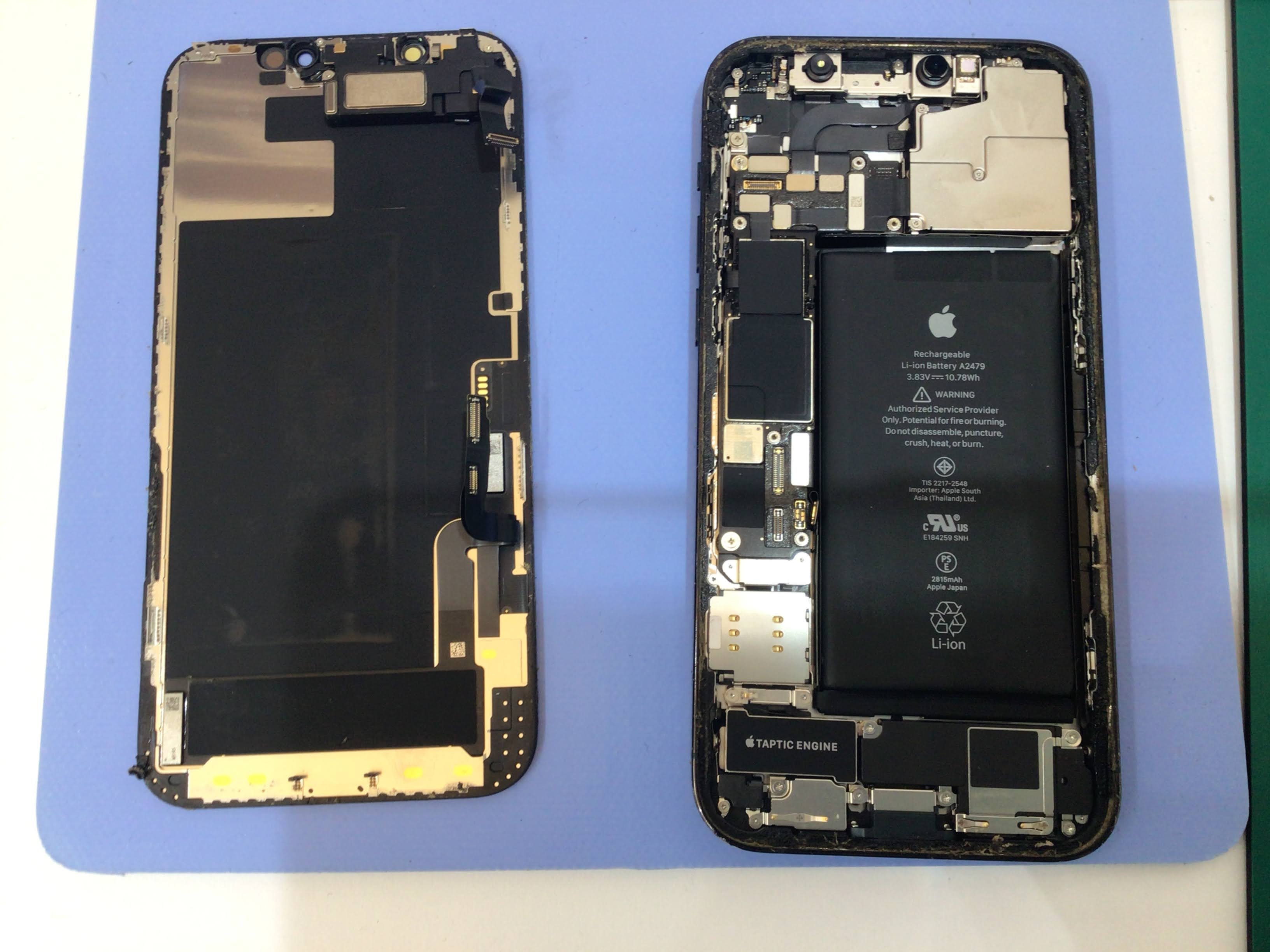 iPhone12Proのバッテリー交換は、データそのまま・即日修理のスマホ修理工房　秋津店へ！