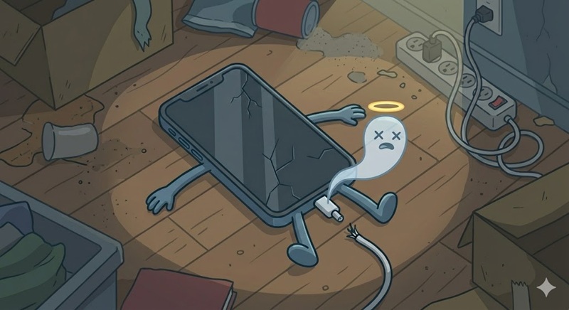 ケーブルの角度を変えないと充電できない？それ、故障の前兆です！