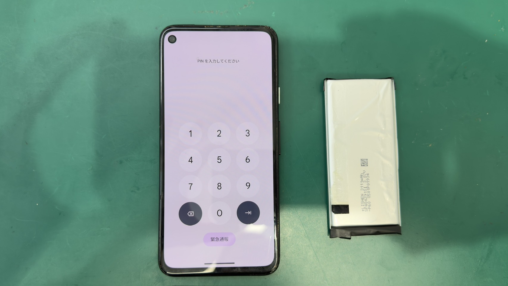 Pixel4a（ピクセル4a）起動不可によるバッテリー交換【登戸・向ケ丘遊園店】