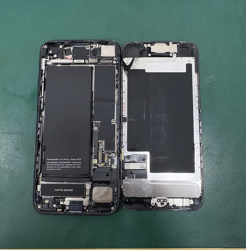 iPhoneSE3 雨で水没するはずがないと使っていたら画面が映らなくなった💦