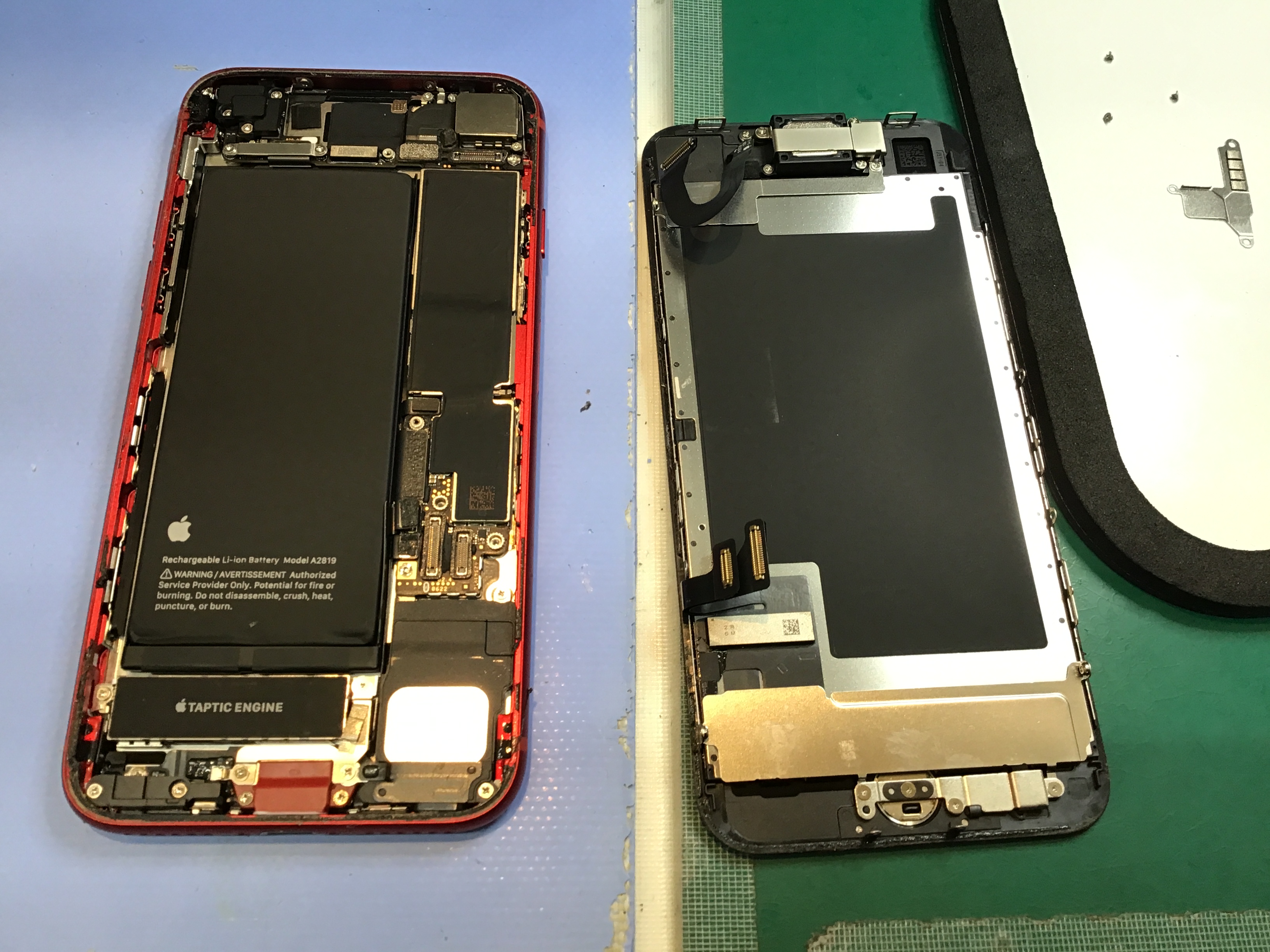 iPhoneSE3のバッテリー交換は、データそのまま・即日修理のスマホ修理工房京王聖蹟桜ヶ丘ショッピングセンターB館店へ！