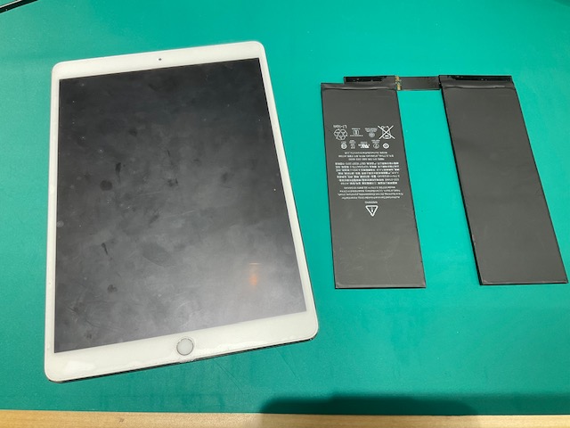 狭山市、川越市、入間市でiPad Pro10.5インチのバッテリー交換ならスマホ修理工房新狭山店で！