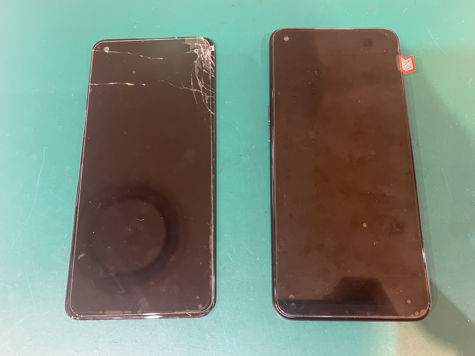 OPPO Reno5 A 画面交換後 正常表示に復旧した状態 新宿PePe店