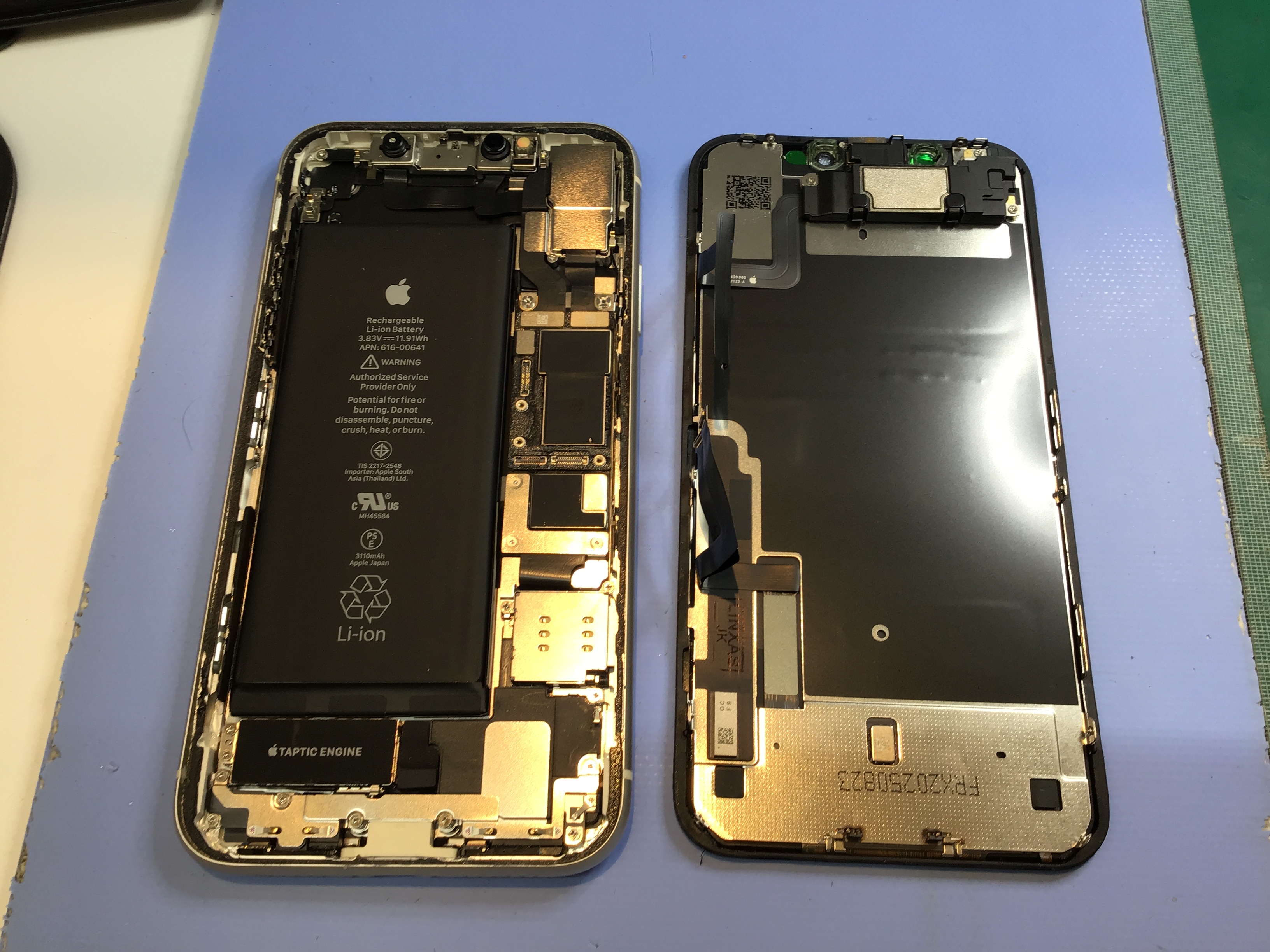 iPhone11のパネル交換は、データそのまま・即日修理のスマホ修理工房京王聖蹟桜ヶ丘ショッピングセンターB館店へ！