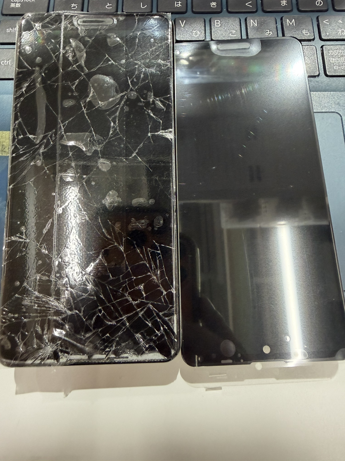 AQUOS sense4liteの画面交換をさせていただきました。「スマホ修理工房　池袋P'パルコ本店」へ！