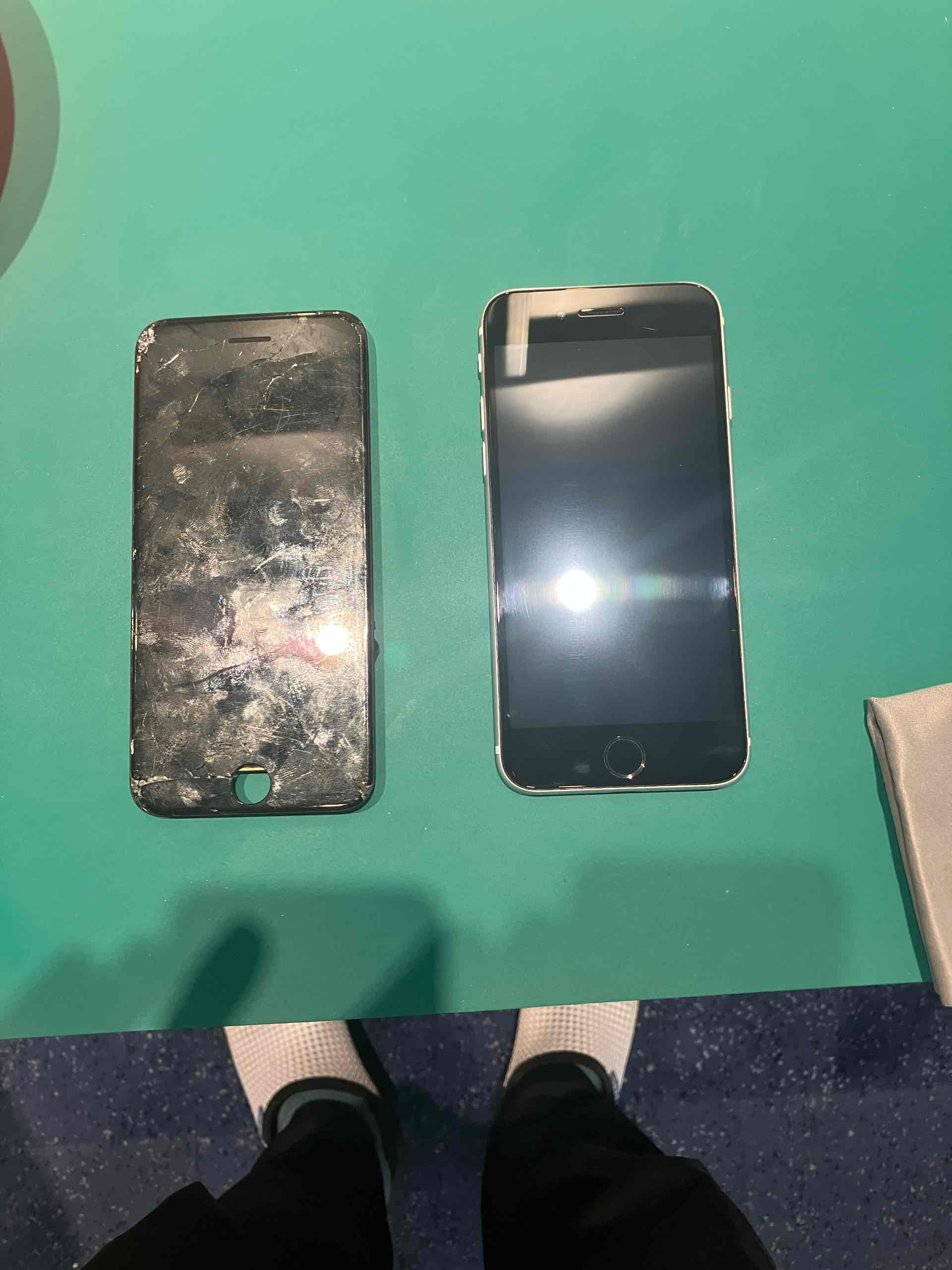 【函館】iphoneSE3の画面割れは当日修理で対応できます