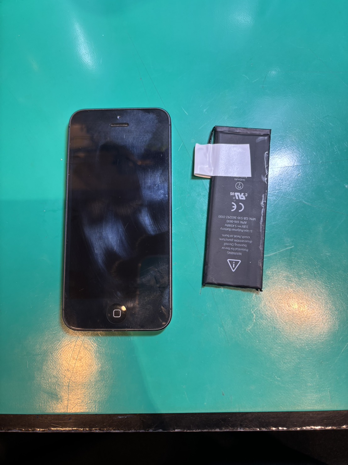 iPhone 5のバッテリー交換を承りました！【スマホ修理工房 調布パルコ店】