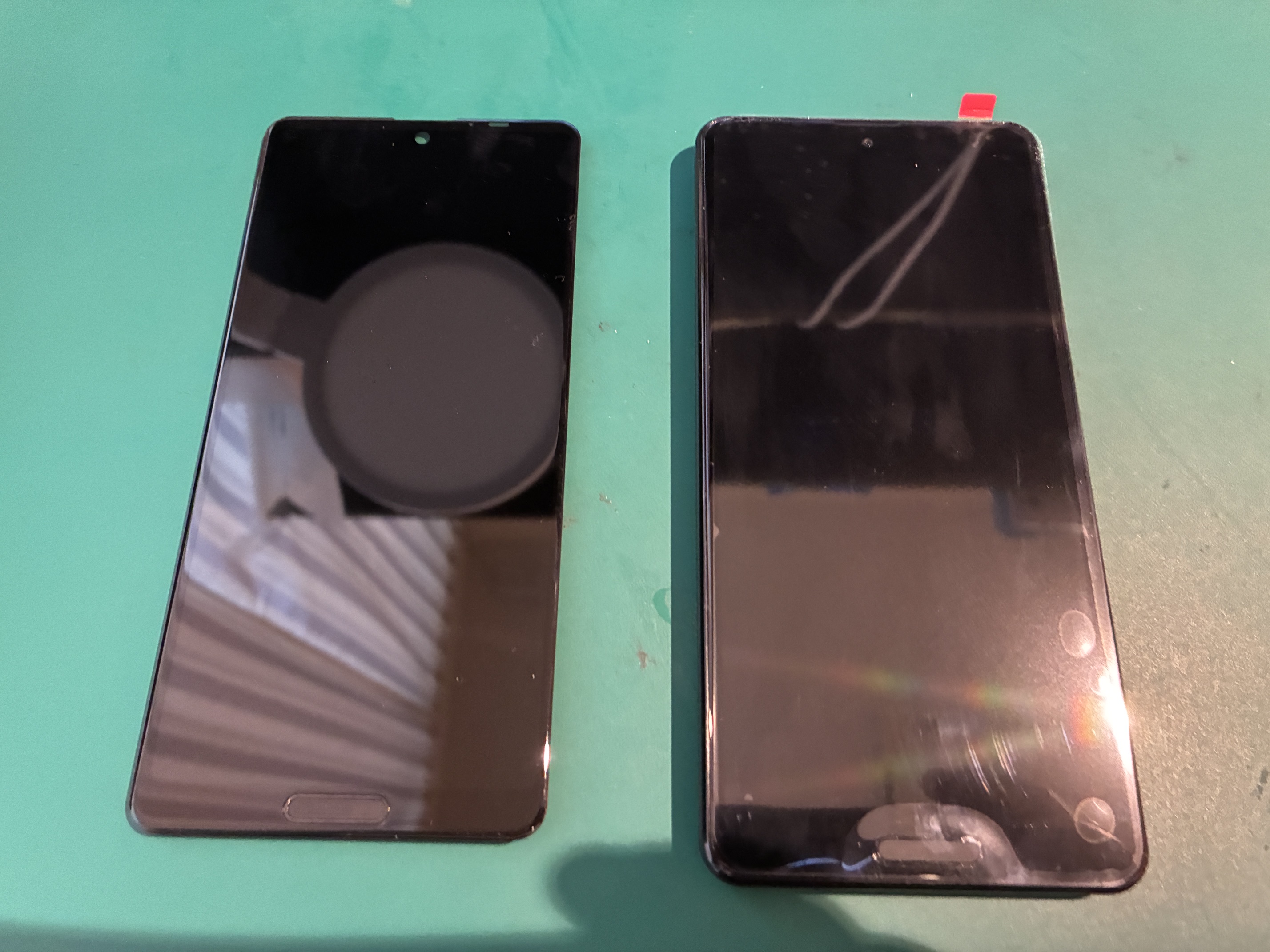 東京都からお越しのお客様よりAQUOS sense5Gの画面交換をご依頼いただきました！