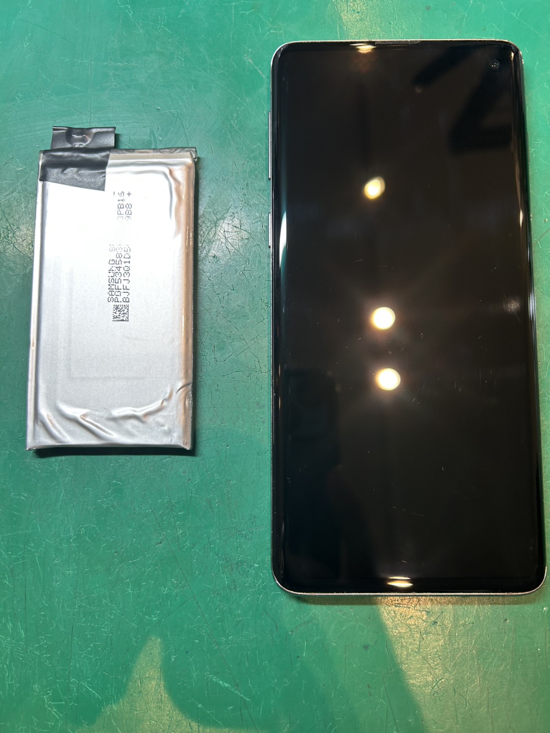 Galaxy S10のバッテリー交換をいたしました！