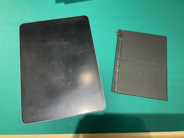 狭山市、川越市、入間市でiPad Air5 のバッテリー交換 なら スマホ修理工房新狭山店まで！