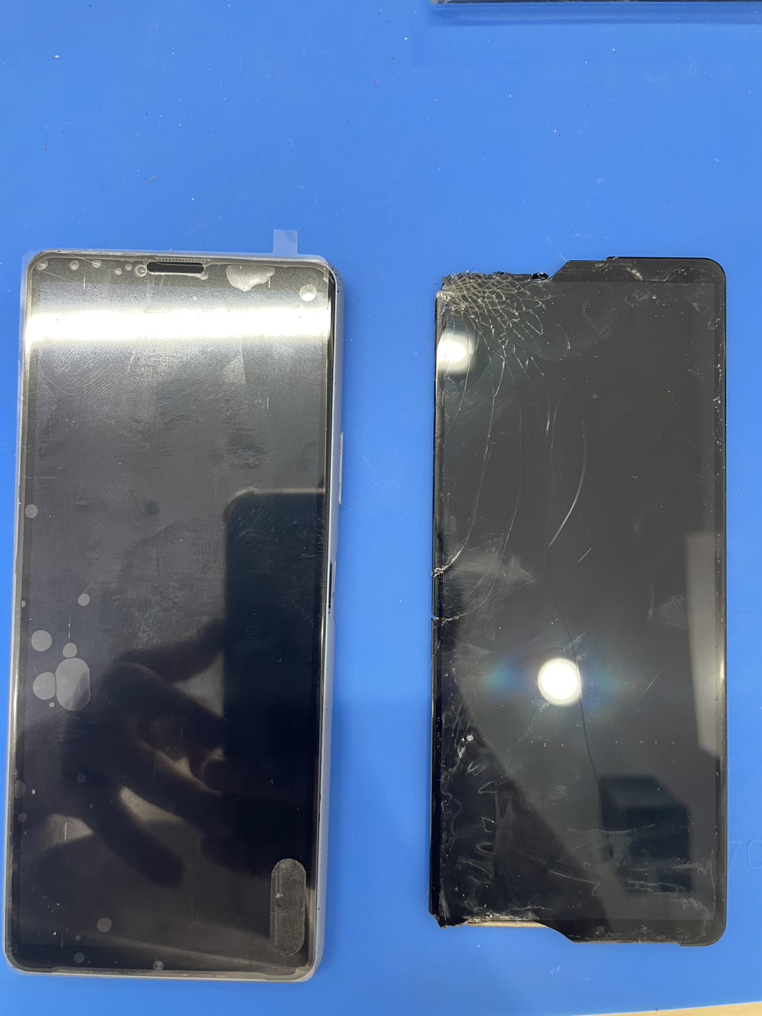 Xperia　10Ⅲの液晶交換の修理を承りました-スマホ修理工房和光市駅北口店-
