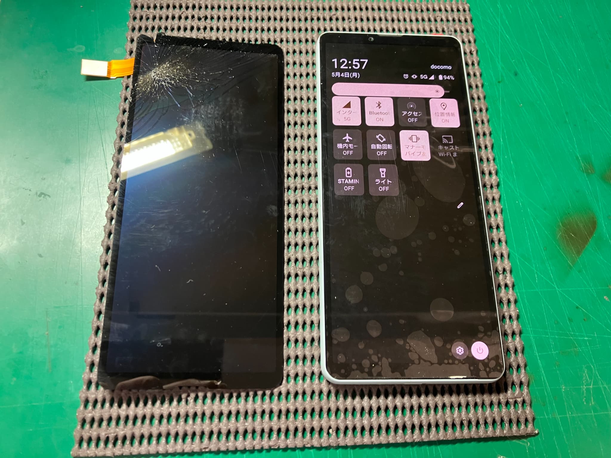 Xperia10Ⅵの表示が出来なくなってしまった画面を交換いたしました　-スマホ修理工房浦和パルコ店-
