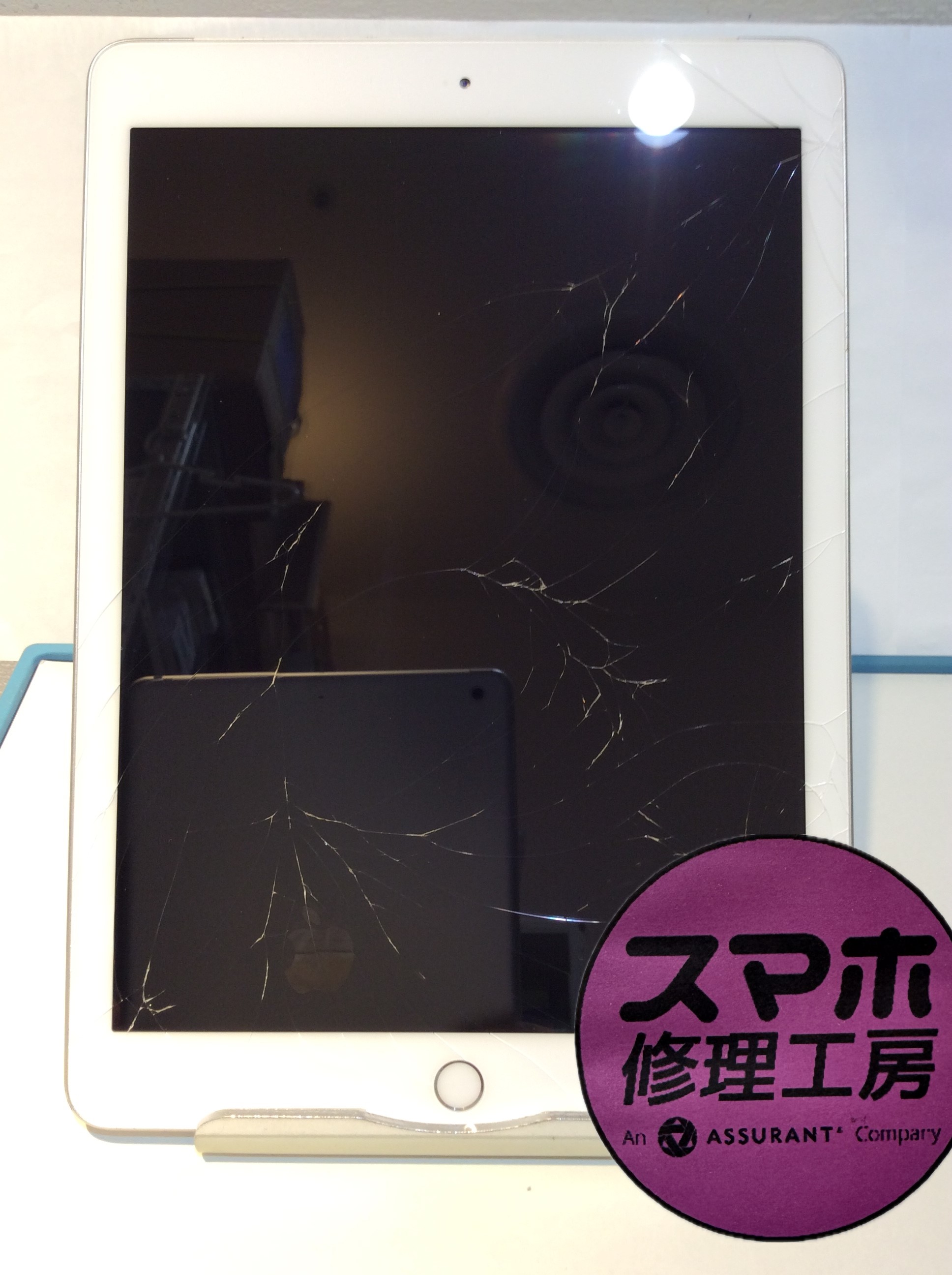 iPad第6世代(アイパッド6)タッチパネルガラスが割れたので直したい 