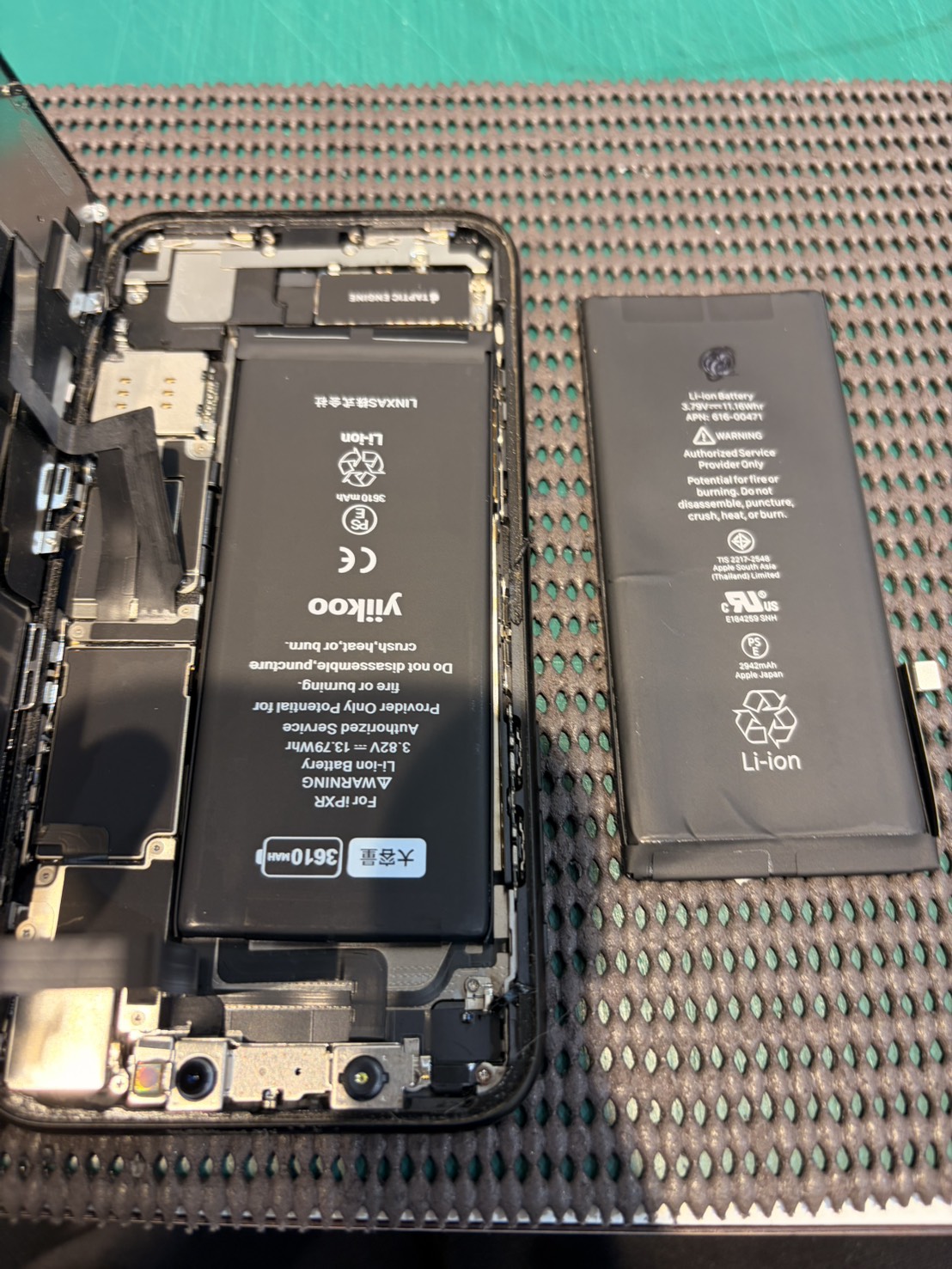 iPhoneXRのバッテリー交換をおこないました！　-スマホ修理工房浦和パルコ店-