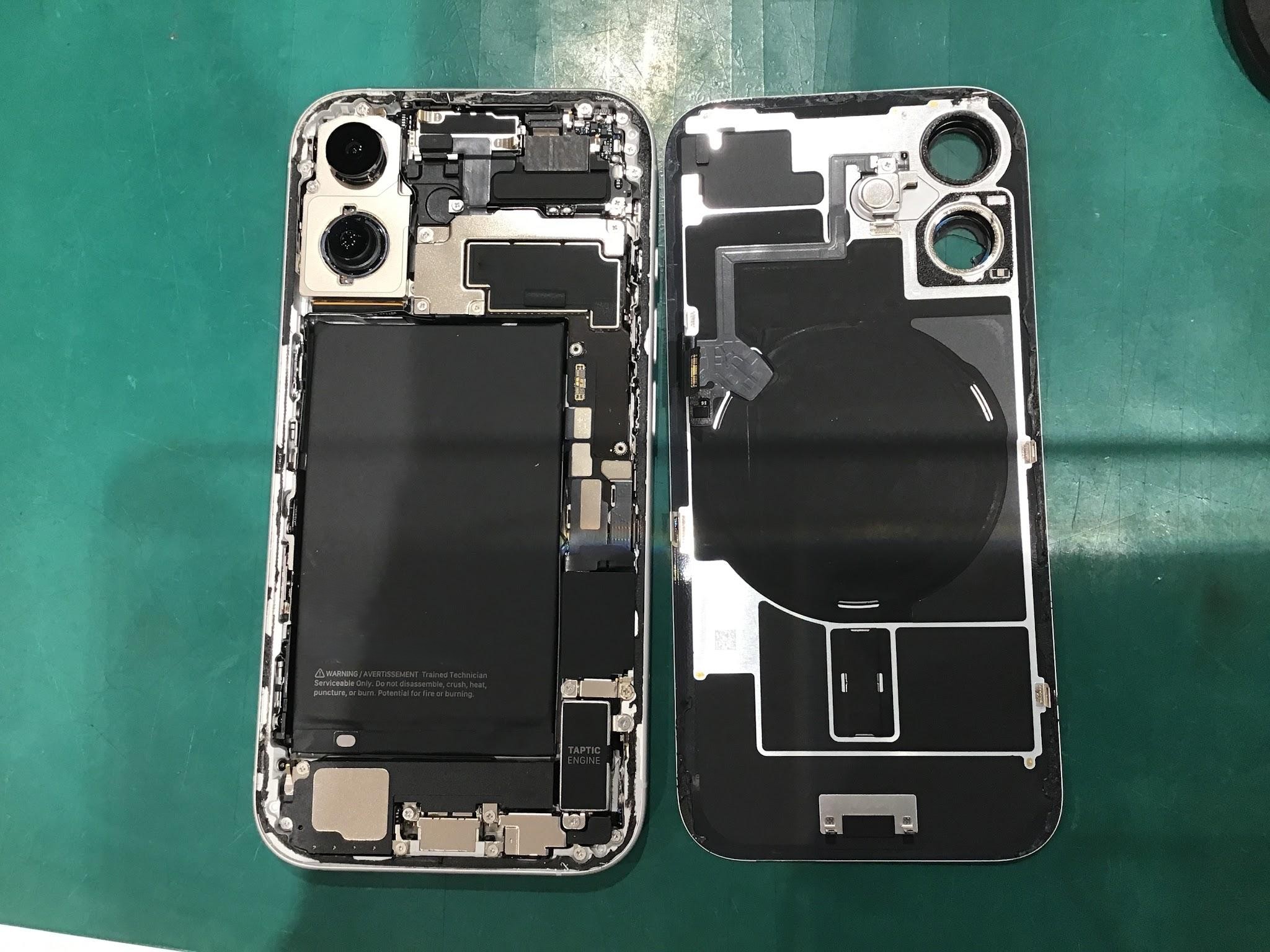 電源が入らないiPhone16修理依頼をいただきました！スマホの困りごとお任せください！
