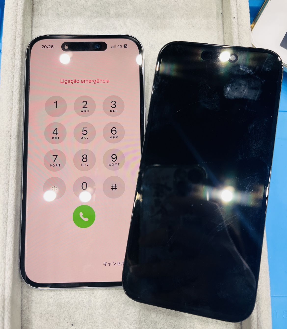 【辻堂駅直結】iPhone 15のタッチ不良を画面交換で改善｜スマホ修理工房 テラスモール湘南店