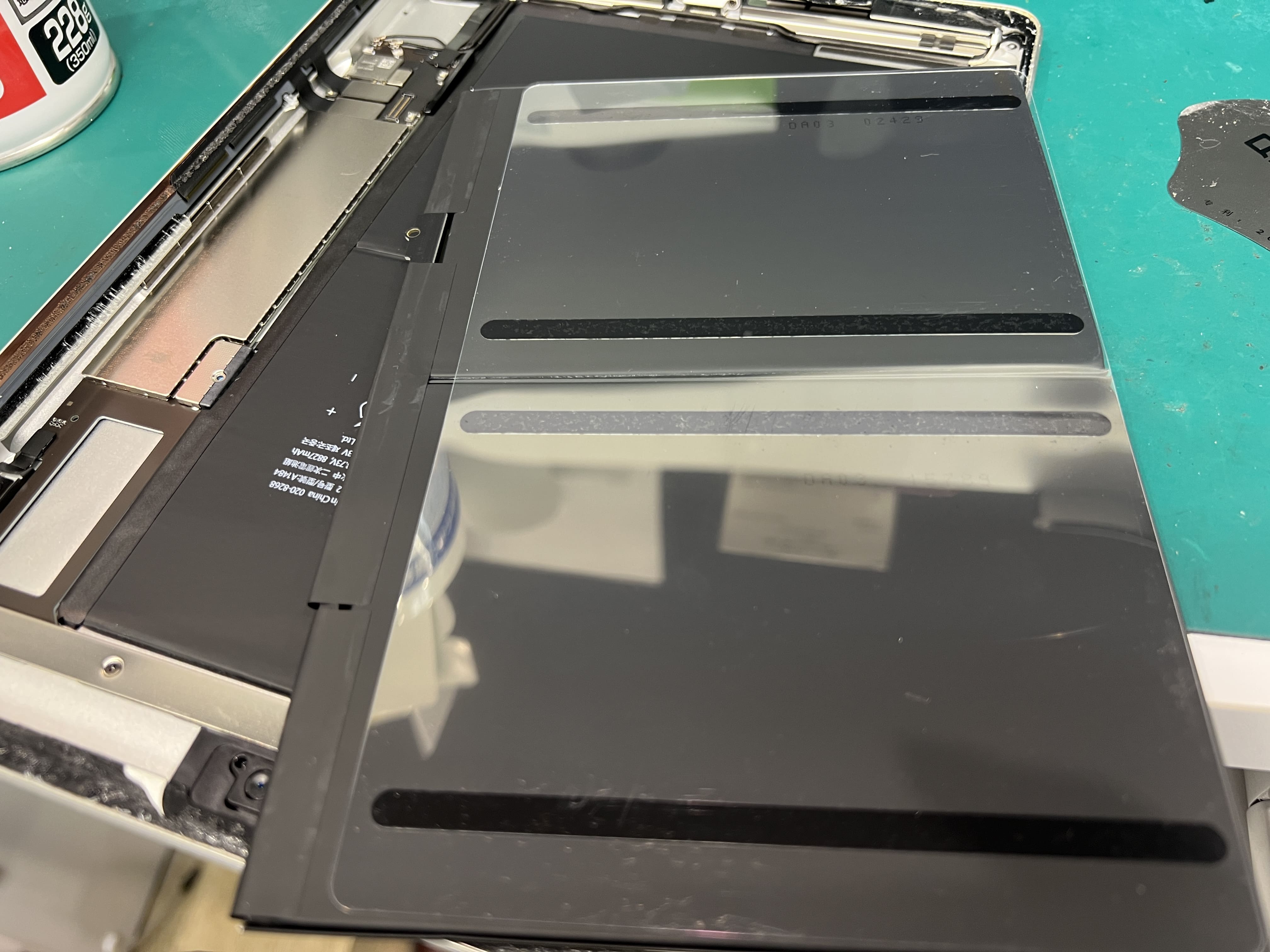 iPad6 電池の減りが早い症状を修理｜バッテリー交換で改善