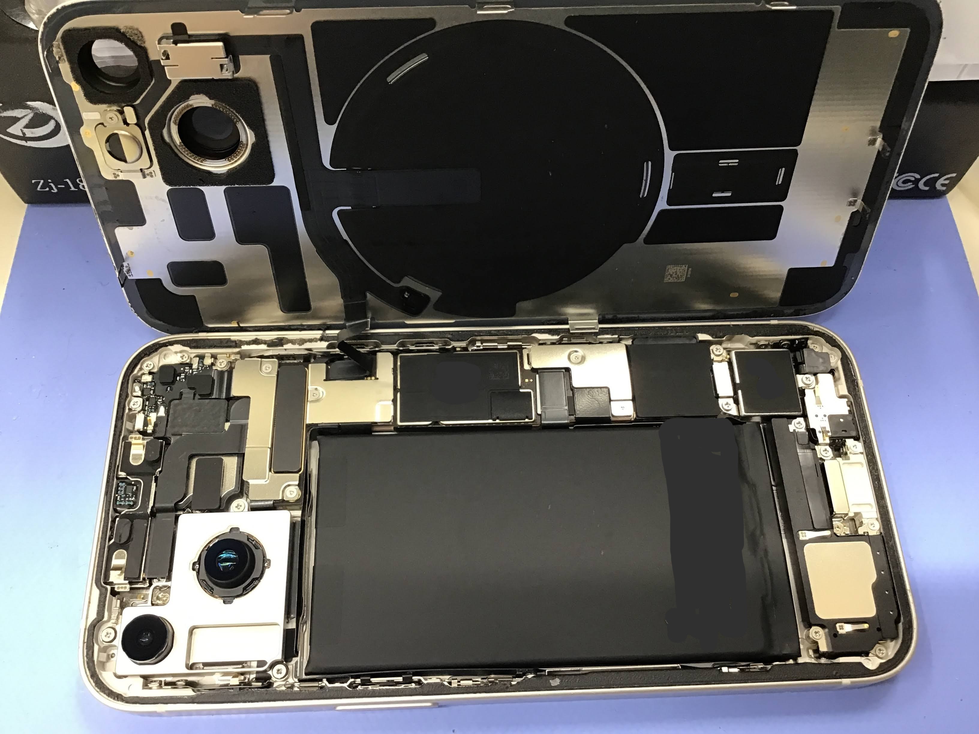 【スマホ修理工房セレオ相模原】iPhone14Pro　のバッテリー交換（データそのまま！）｜電池がすぐ減る症状を最短60分で改善