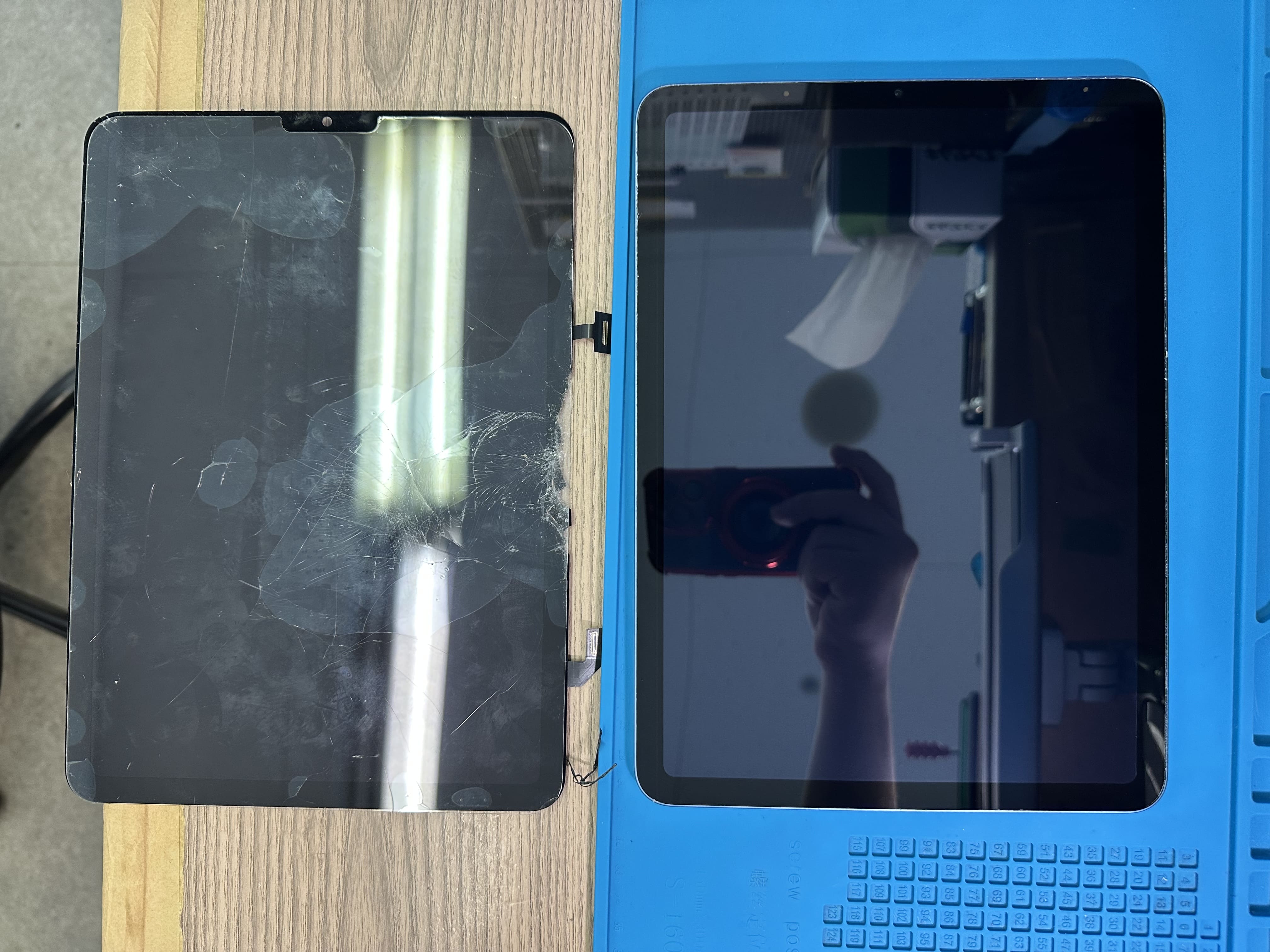 【iPad Air 5】アイパッドの画面が映らない、ガラス割れはスマホ修理工房カインズ前橋吉岡店へ