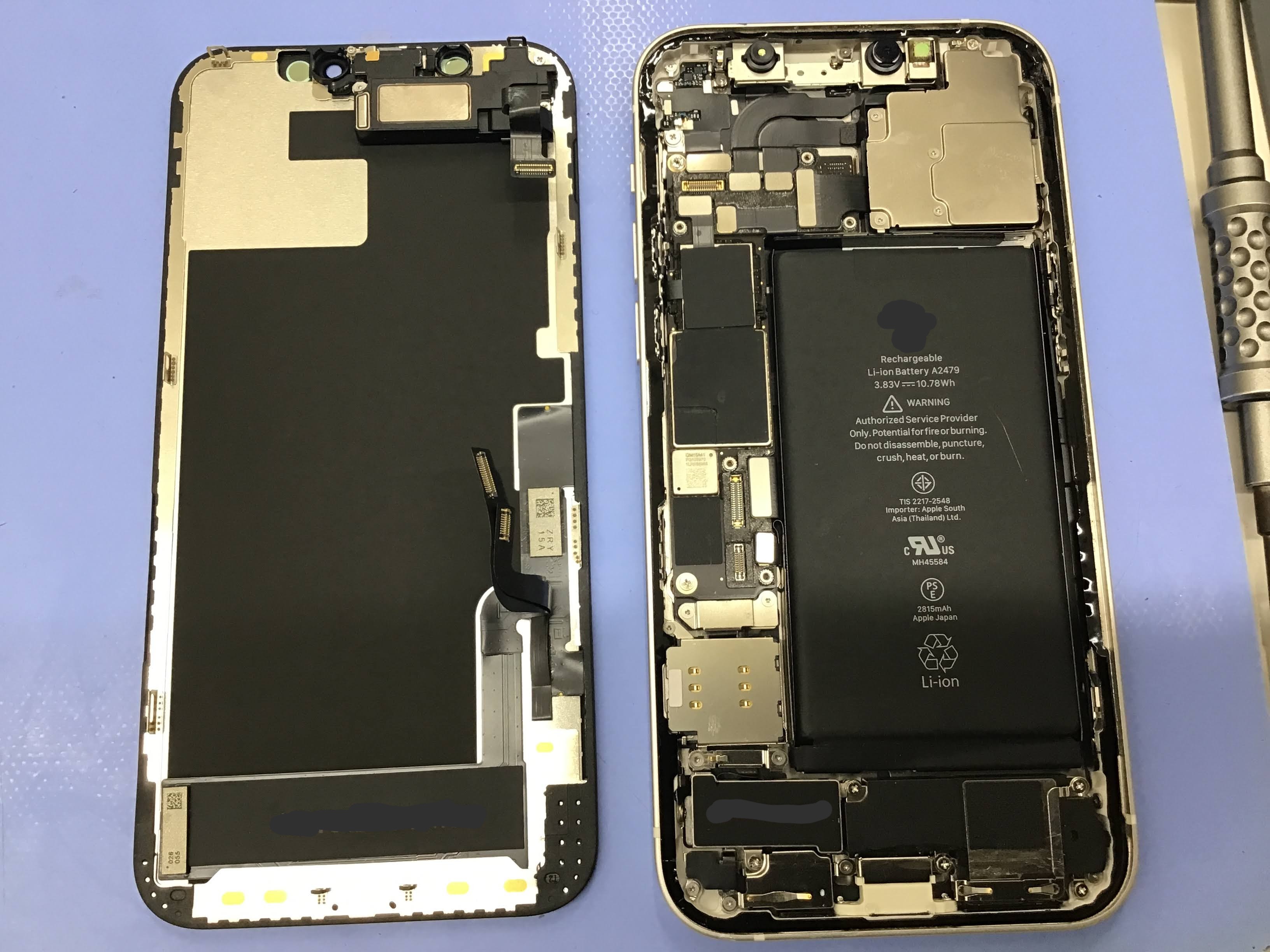 スマホ修理工房橋本駅店/iPhone12の修理を承りました