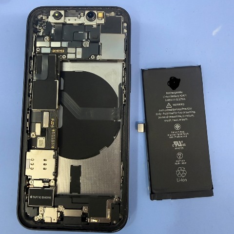 iPhone12mini バッテリー交換