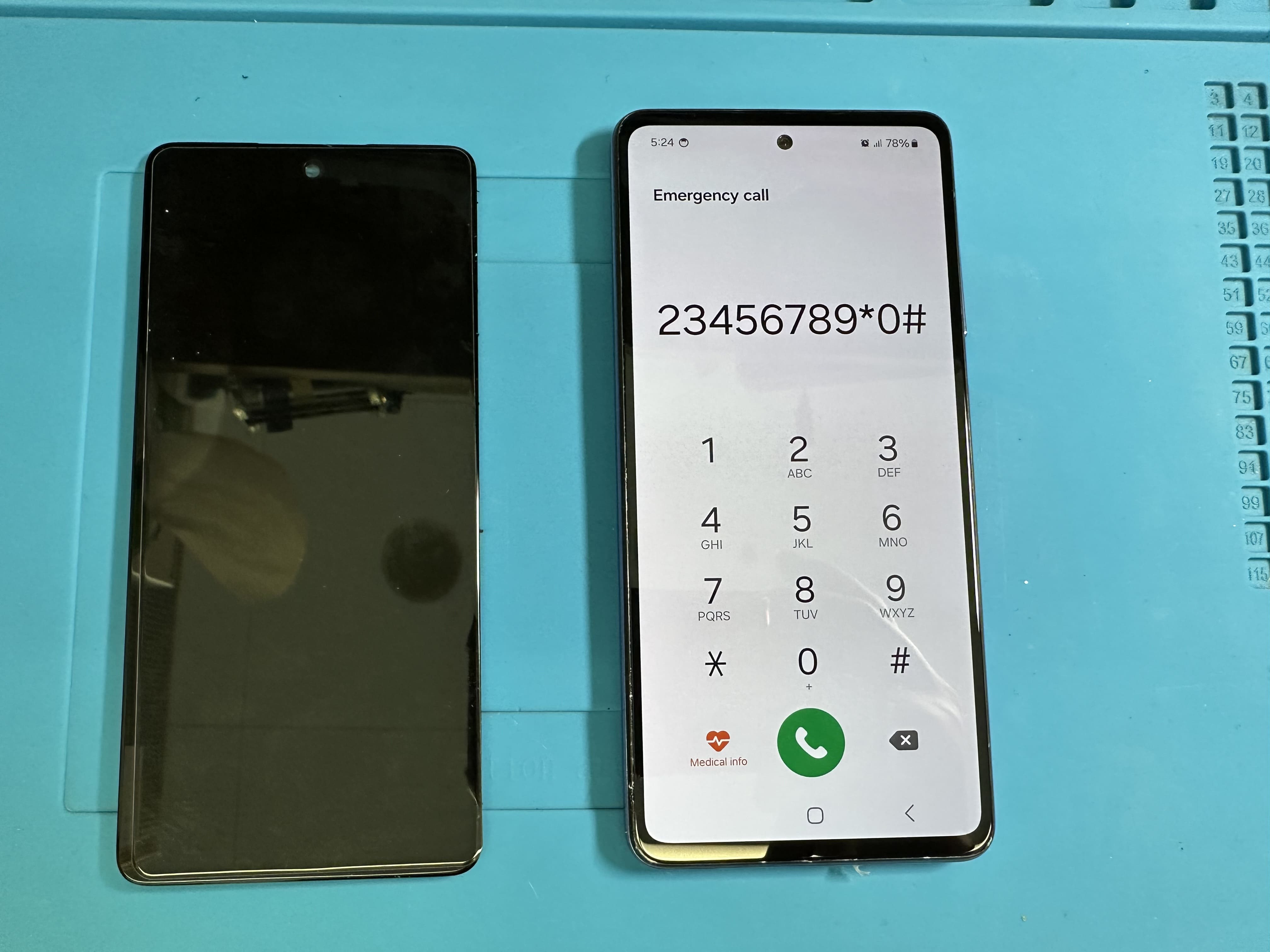 【GALAXY A52】急に画面が映らなくなったらスマホ修理工房カインズ前橋吉岡店へ！