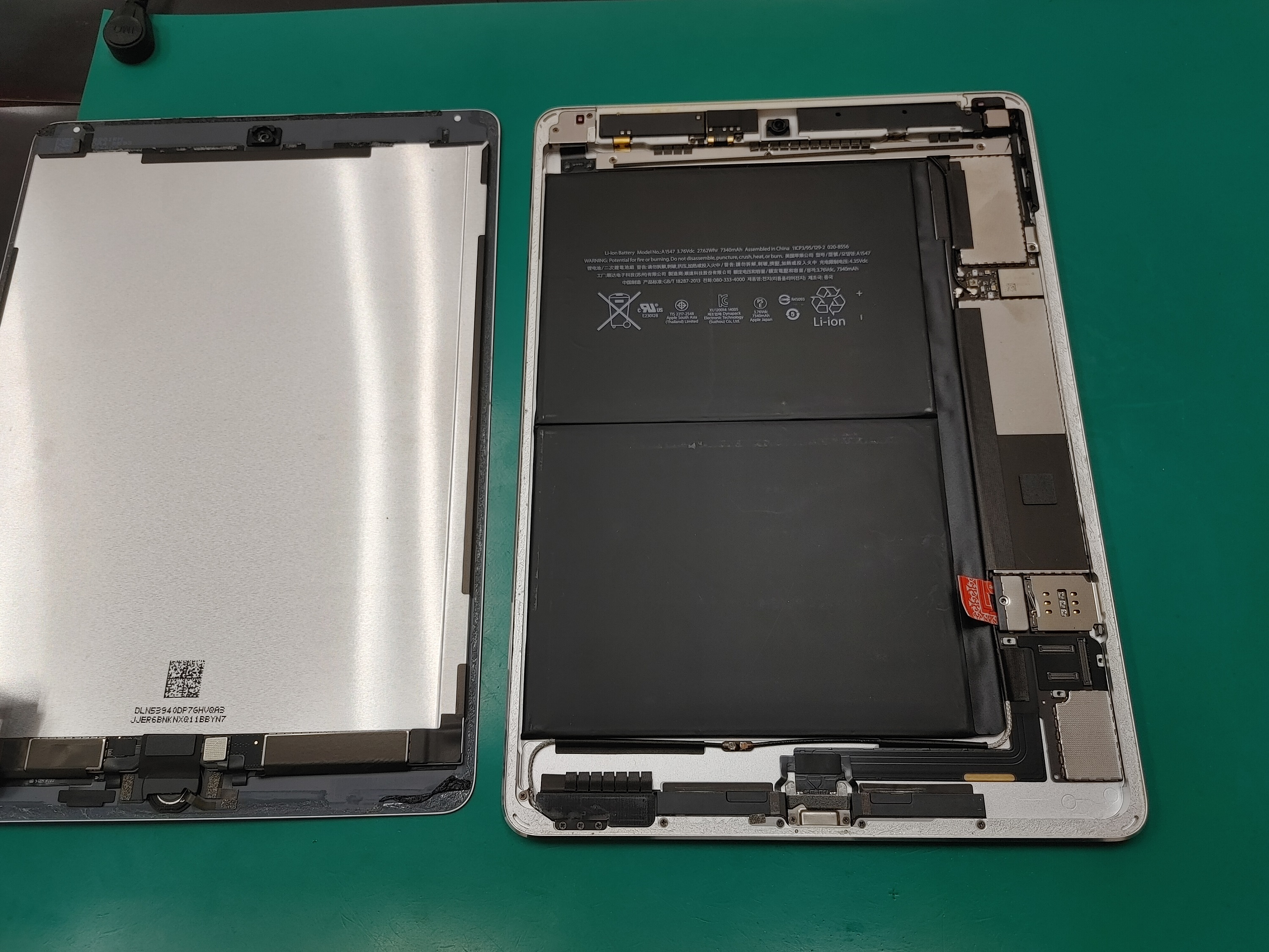 八幡浜市のお客様より iPad Air2（アイパッドエア2）のバッテリー交換