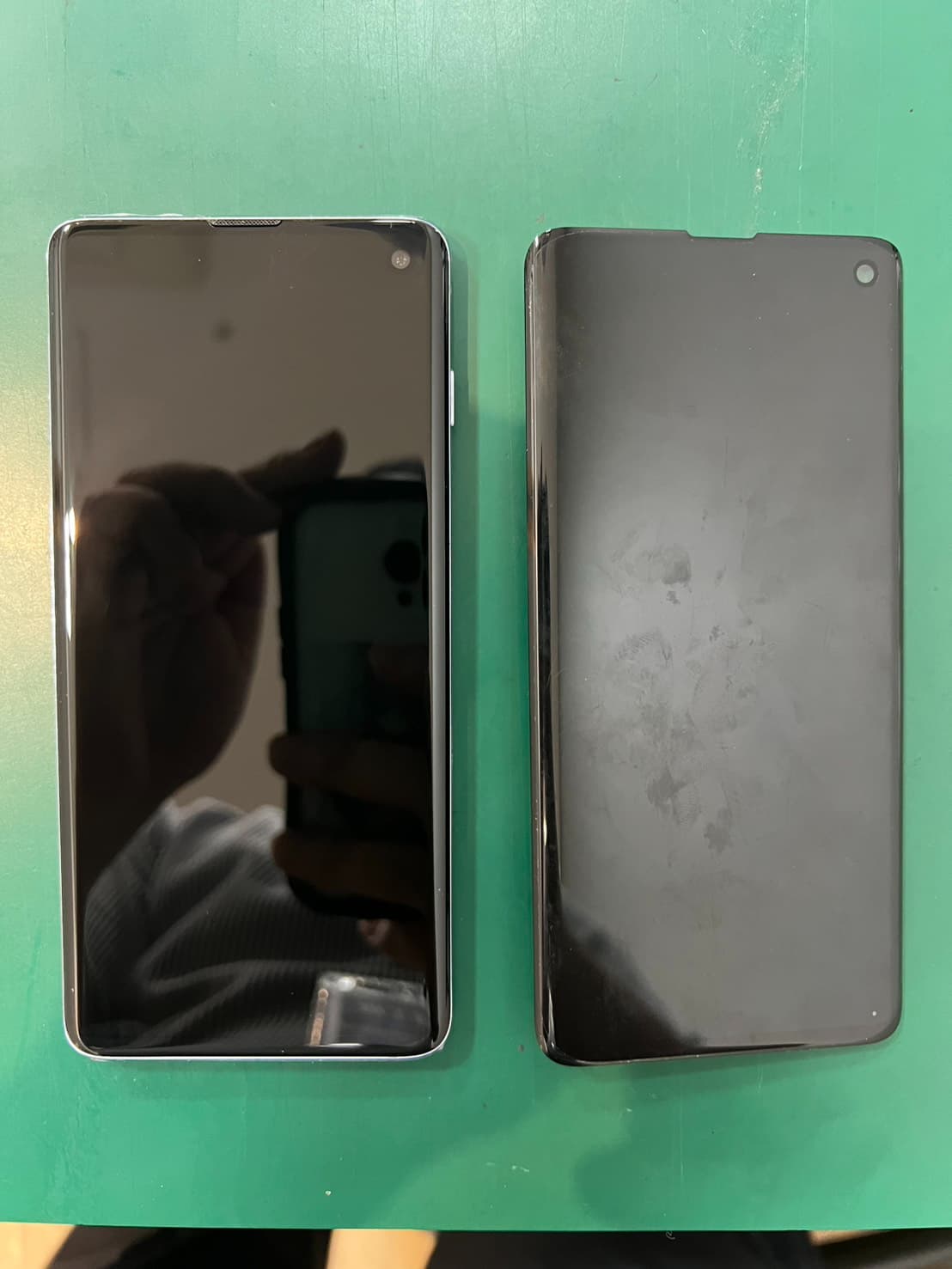【Galaxy S10】の画面パネル交換の修理を承りました-スマホ修理工房和光市駅北口店-