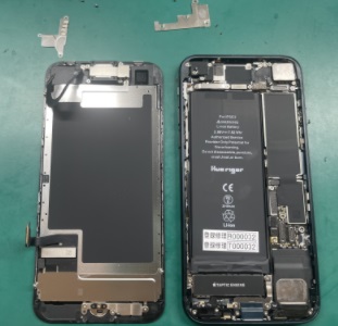 iphoneSE3のバッテリー交換をしました。