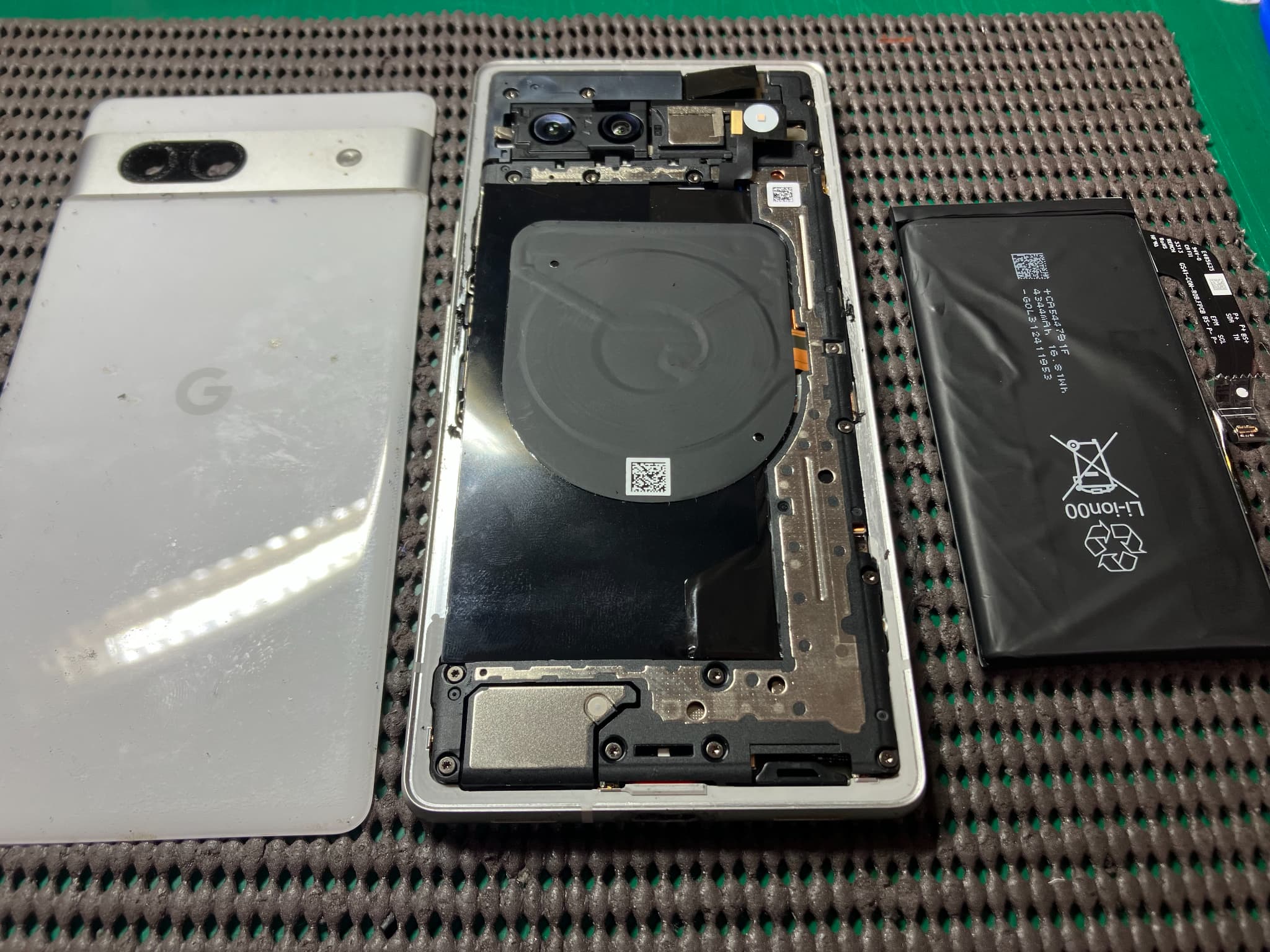 GooglePixel7aのバッテリー交換をいたしました　-スマホ修理工房浦和パルコ店-