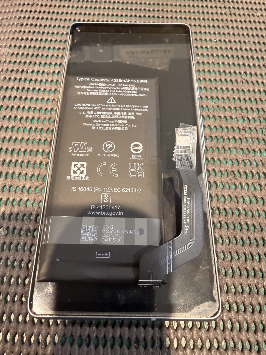 Pixel7aのバッテリー交換を行いました！　-スマホ修理工房浦和パルコ店-
