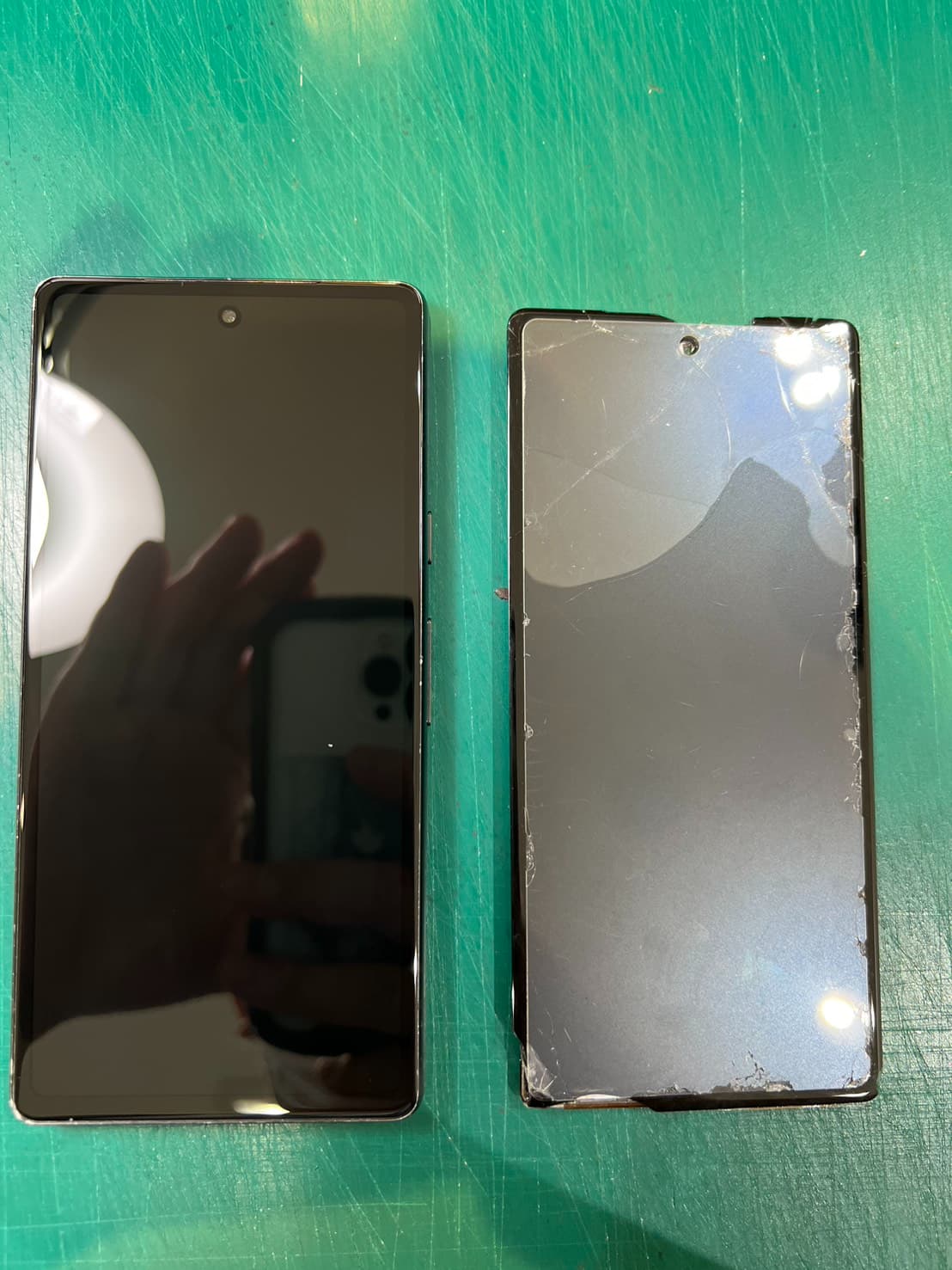 【Google Pixel 7a】の画面パネル交換の修理を承りました-スマホ修理工房和光市駅北口店-