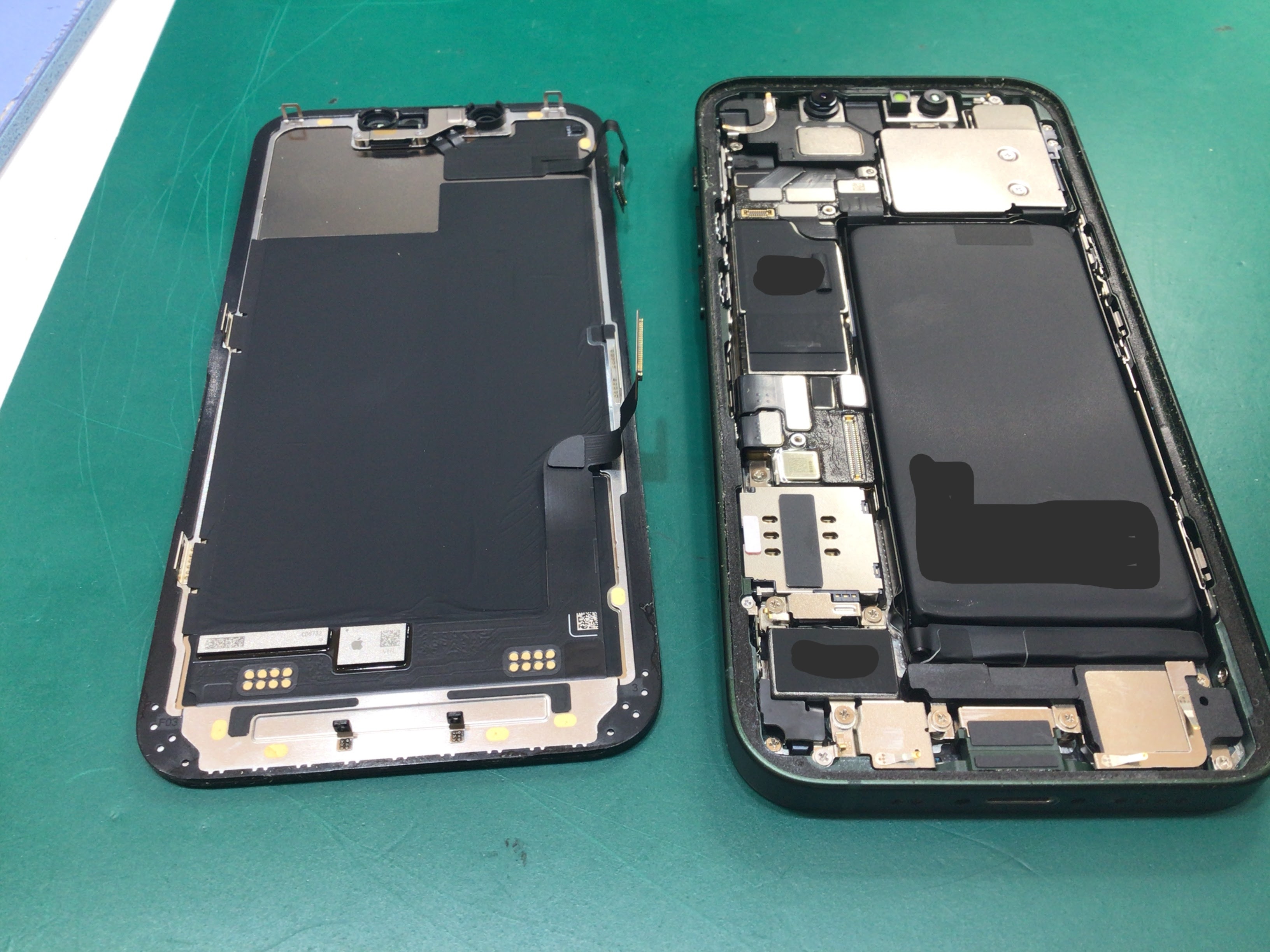 iPhone13miniのバッテリー交換は、データそのまま・即日修理のスマホ修理工房　秋津店へ！