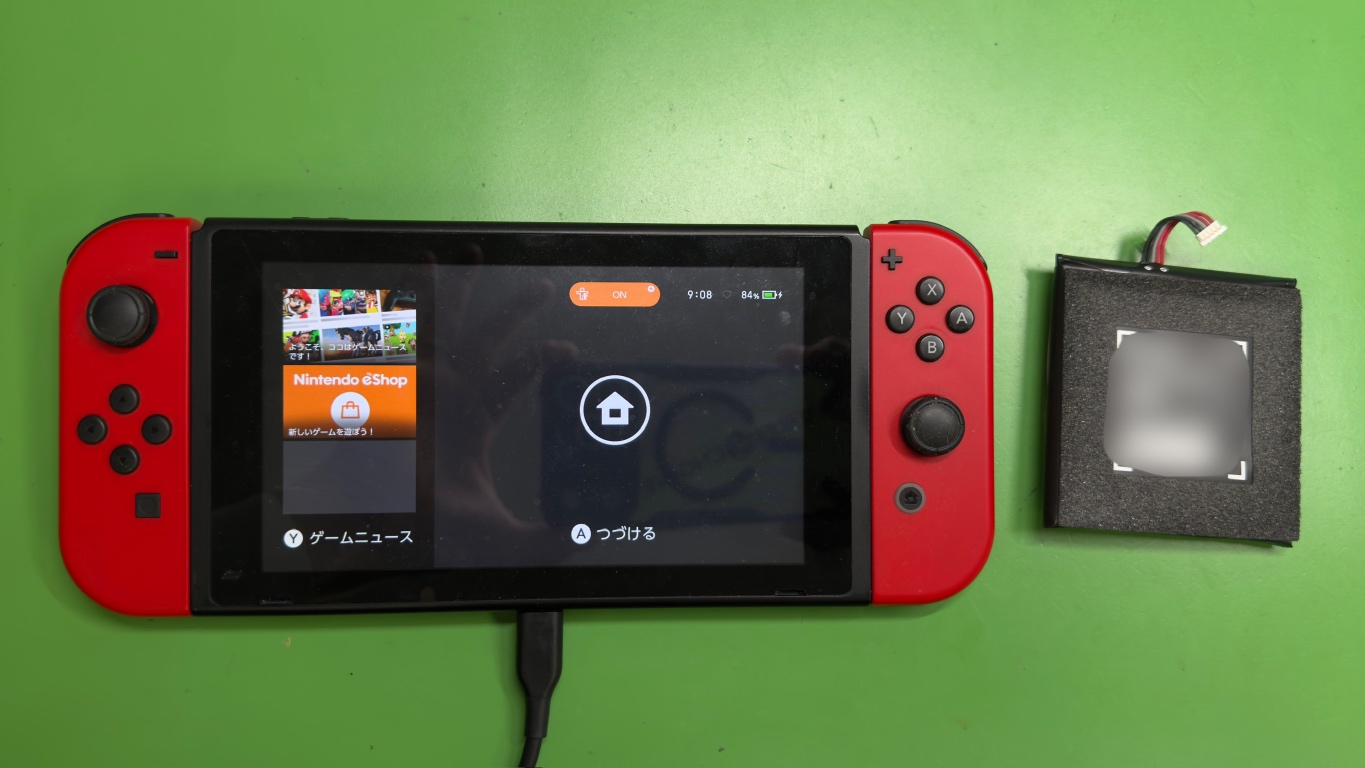 Nintendo Switch（ニンテンドー スイッチ） バッテリー膨張による電池交換【中央林間店】