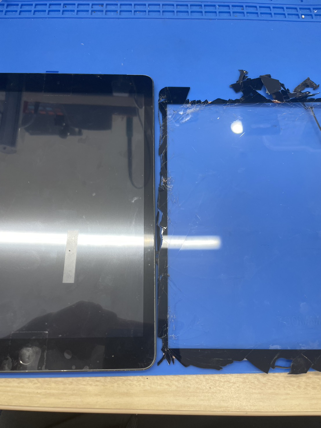iPad　9　タッチパネル交換交換の修理を承りましたースマホ修理工房和光駅前店ー