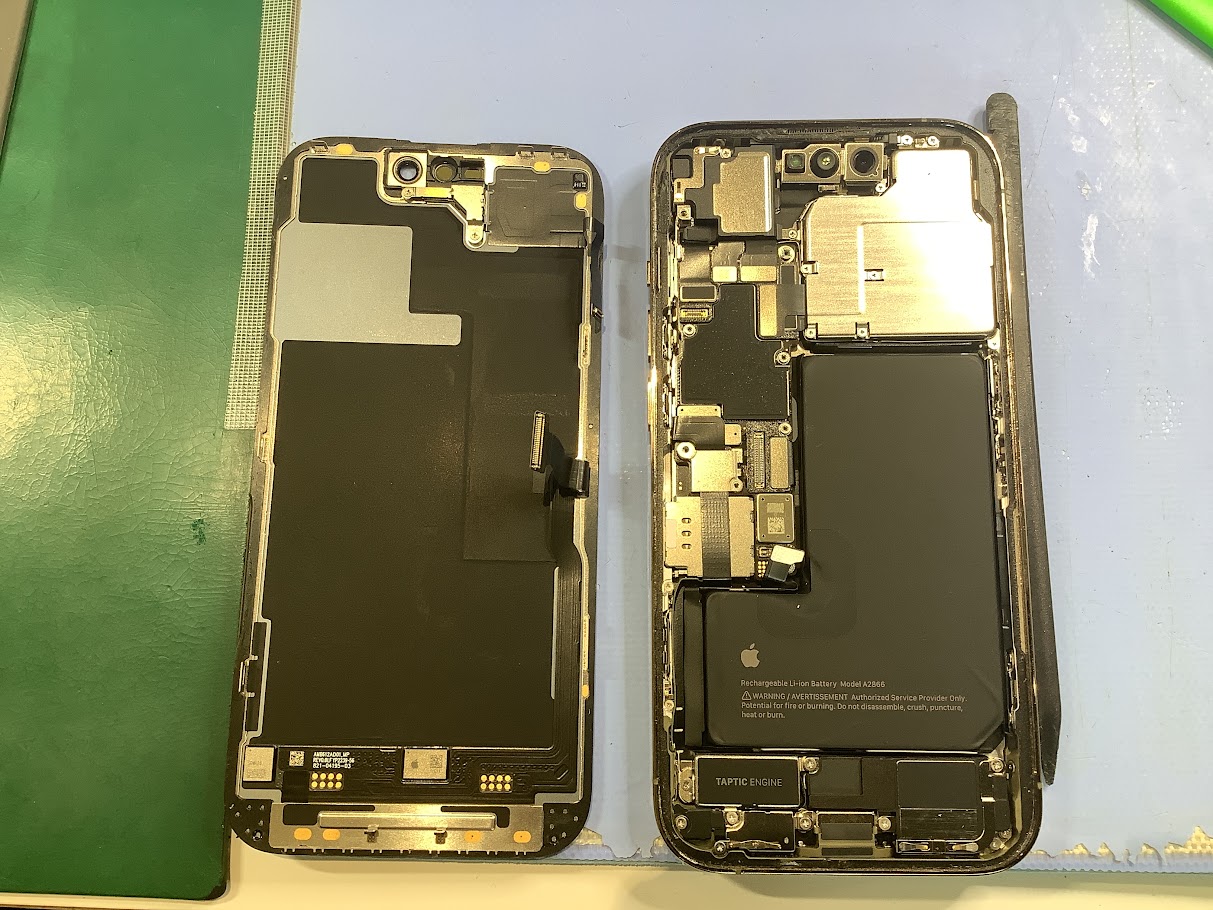 iPhone15Proの画面交換ならデータをそのまま・最短即日修理のスマホ修理工房西八王子店へ！