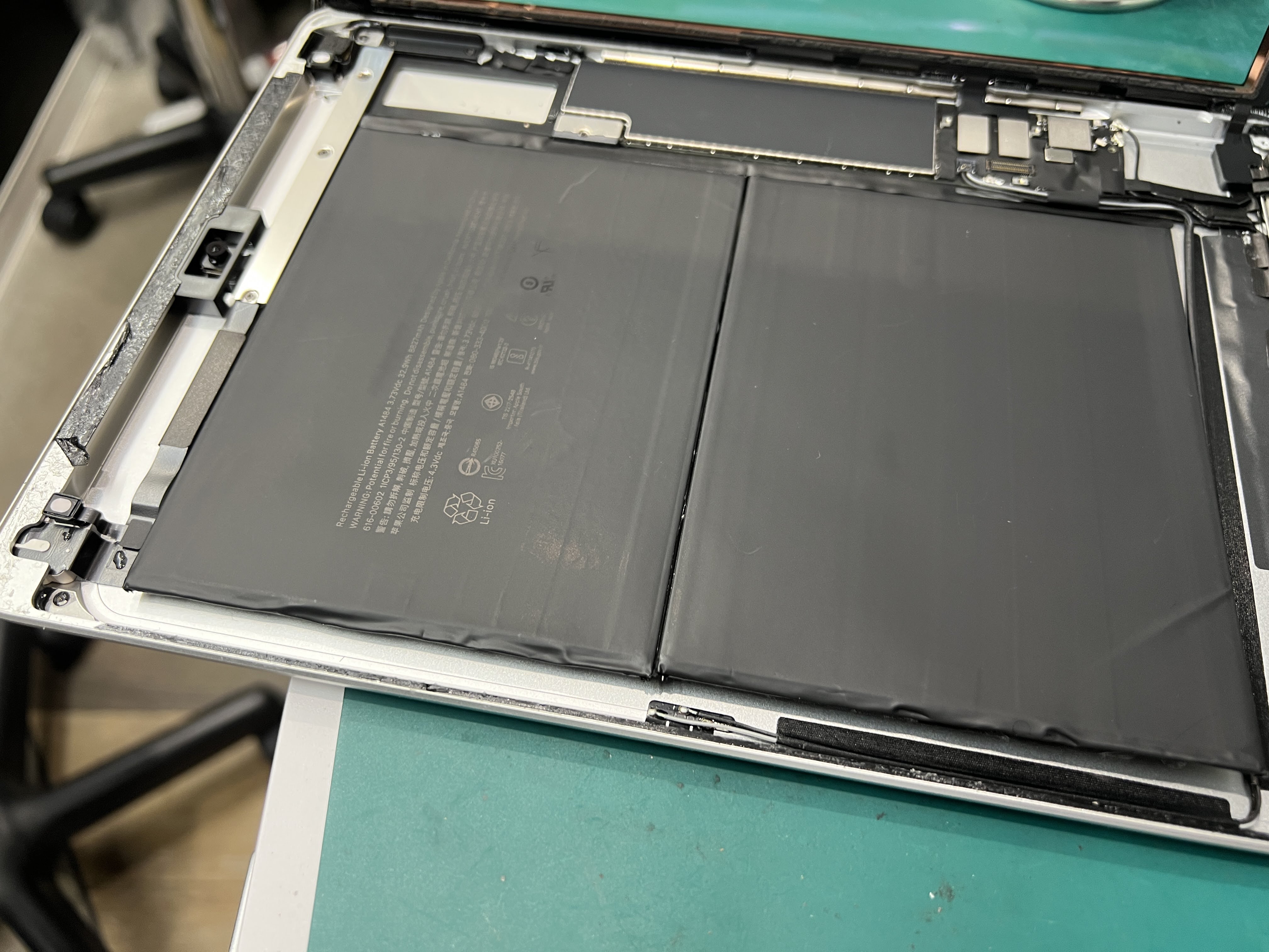 iPad 第9世代 バッテリーの減りが早い｜バッテリー交換修理事例