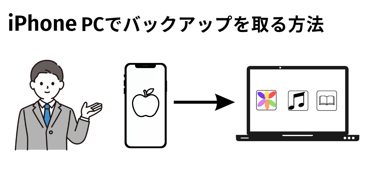 iPhoneをPCでバックアップをとる方法を画像付きで解説｜スマホ修理工房NCV函館センター店