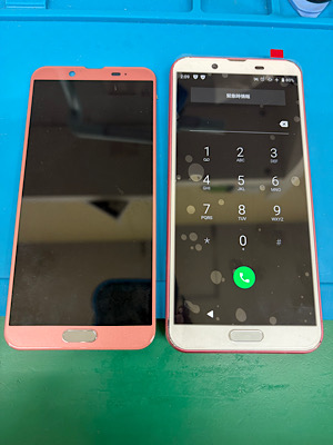 AQUOS sense2 (アクオスセンスツー)液晶不良修理 【江古田店】