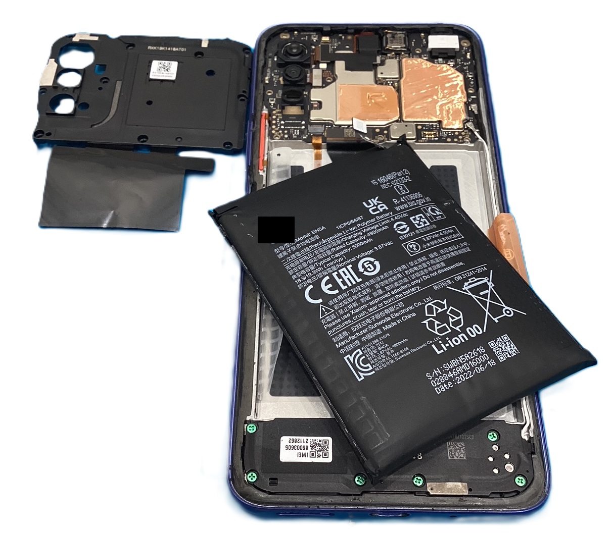 【Xiaomi Redmi Note 10T バッテリー交換承っております！スマホ修理工房アスティ静岡店です！】