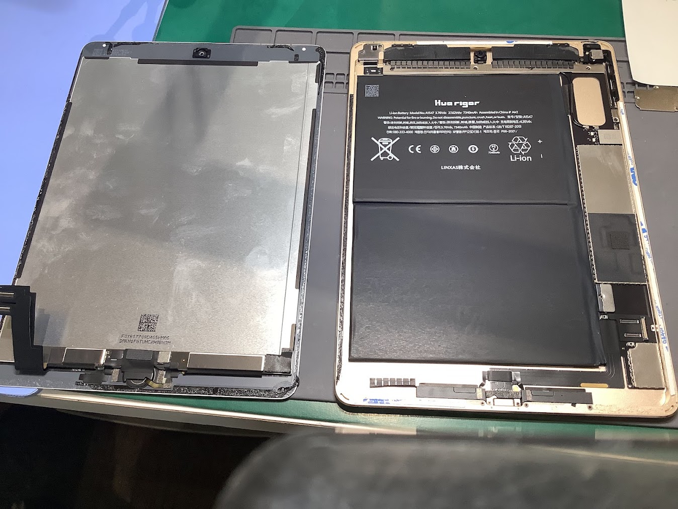 iPadAir4の画面交換ならデータをそのまま・最短即日修理のスマホ修理工房西八王子店へ