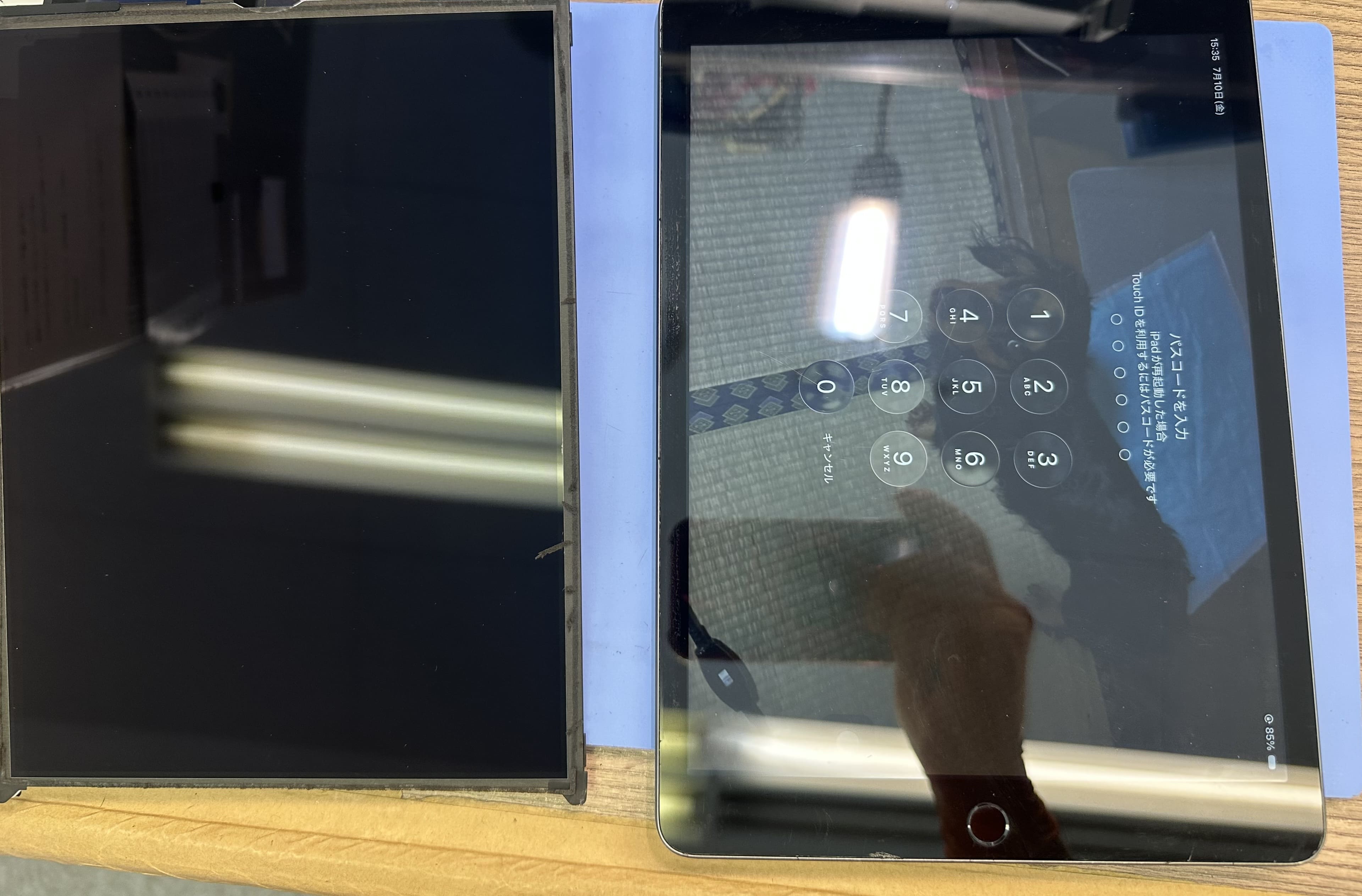 【iPad9】電源は入るけど、液晶が映らないそんな時はスマホ修理工房カインズ前橋吉岡店へ！