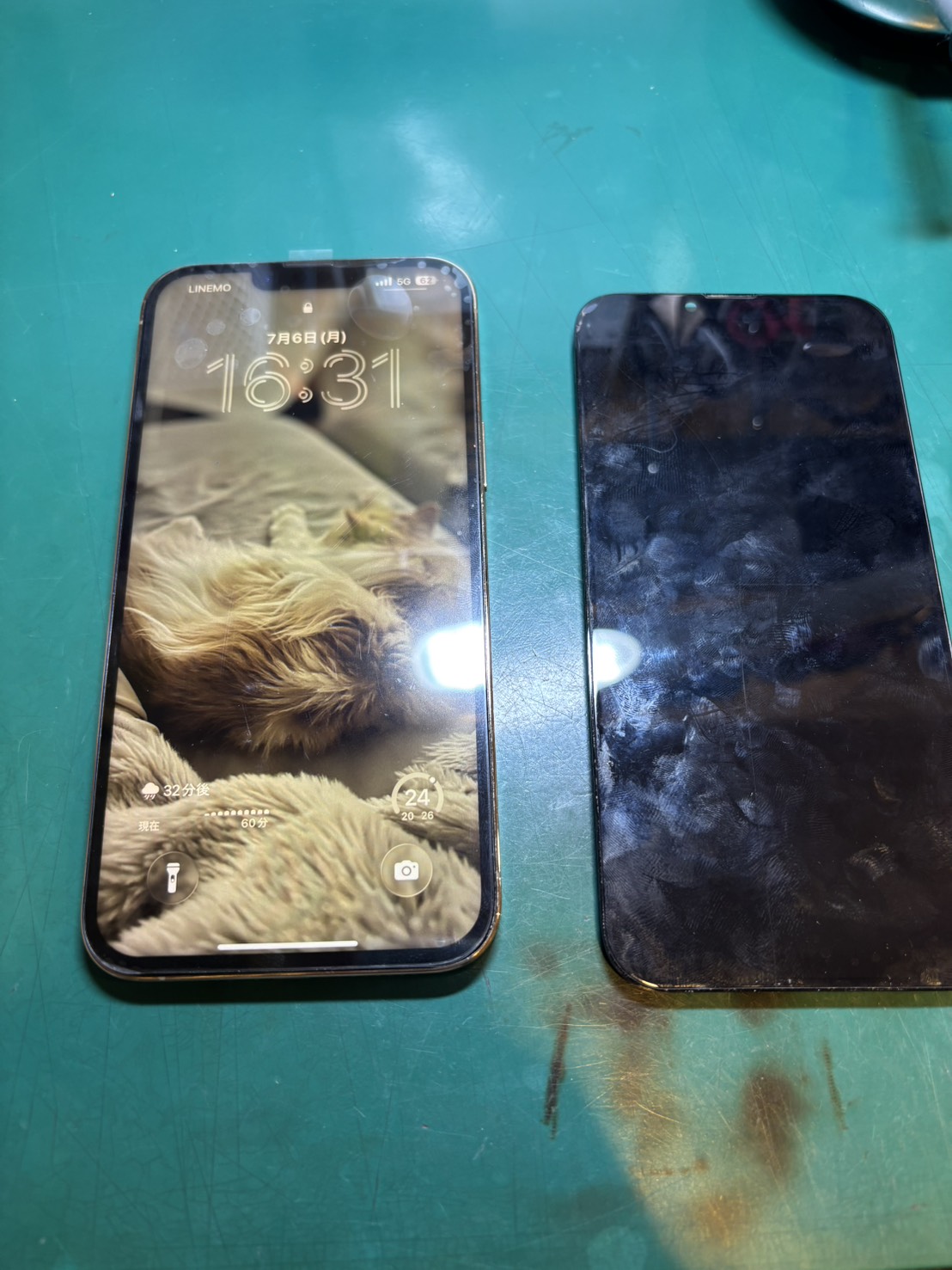 iPhone 13ProMaxの画面交換を承りました！【スマホ修理工房 調布パルコ店】
