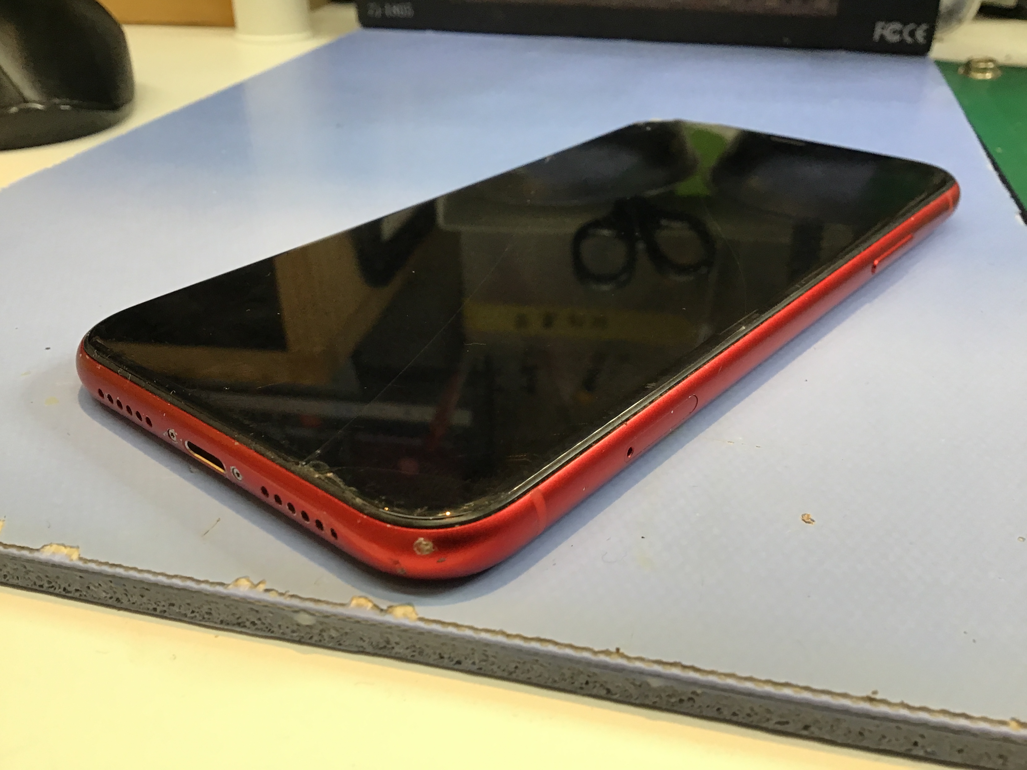 iPhoneXRのバッテリー交換は、データそのまま・即日修理のスマホ修理工房京王聖蹟桜ヶ丘ショッピングセンターB館店へ！