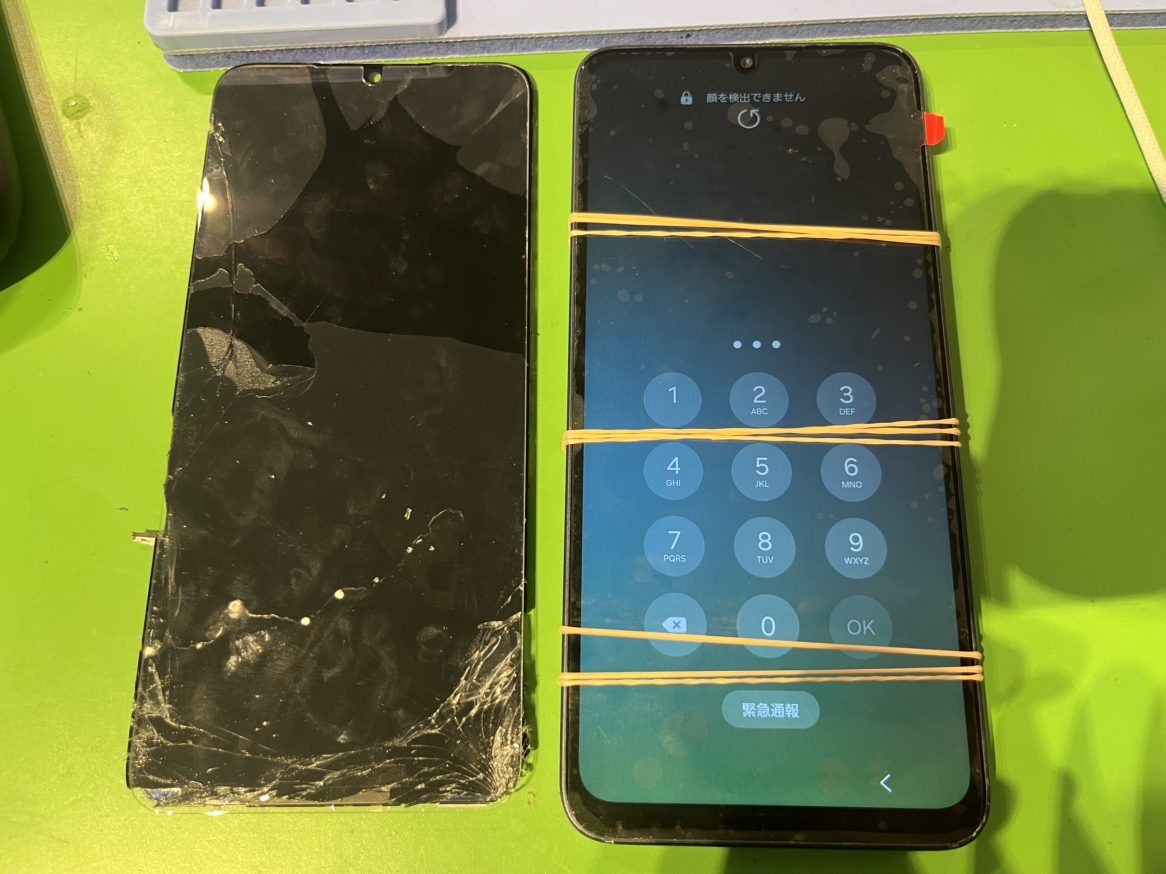 Galaxy A25 5G】画面割れも即日対応しております！ 【修理日記
