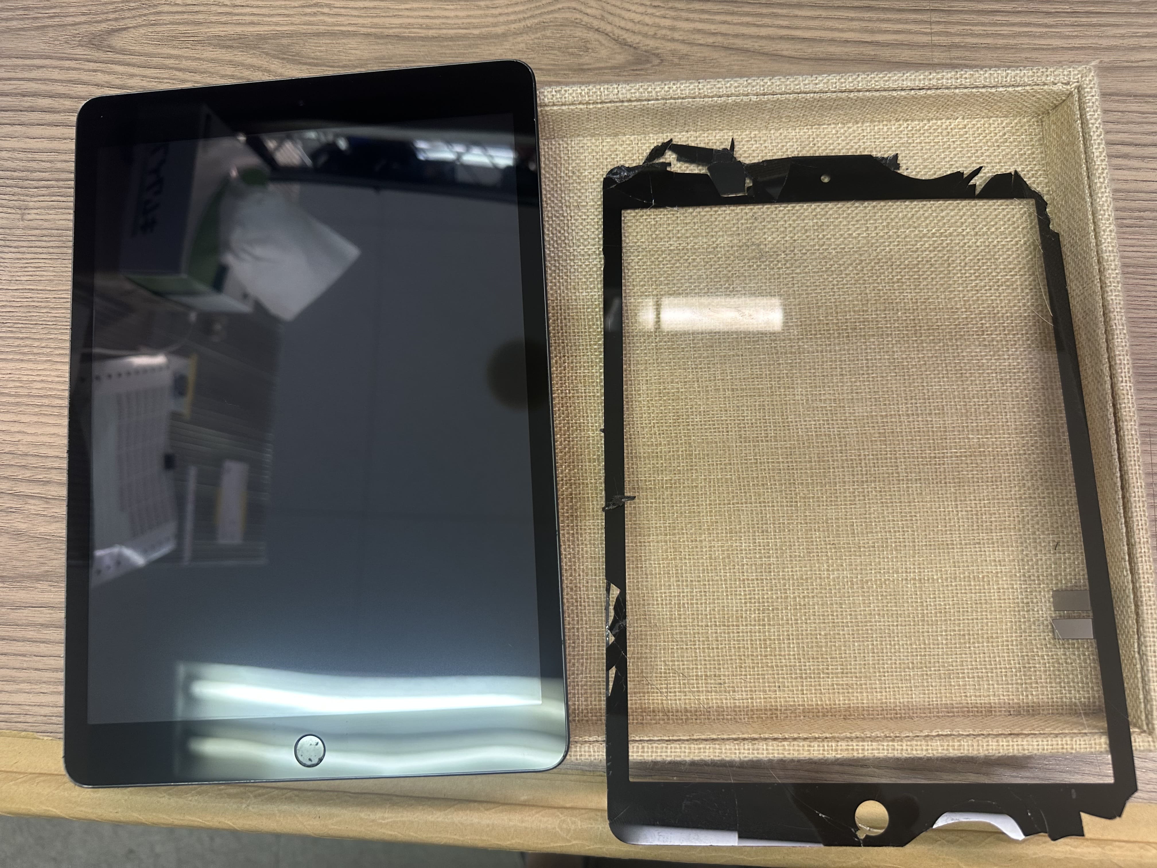 【iPad 9】アイパッドのガラス割れは即日修理のスマホ修理工房カインズ前橋吉岡店へ！